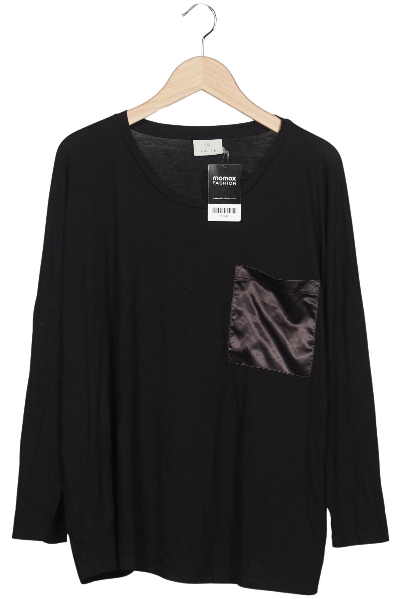 

Kaffe Damen Langarmshirt, schwarz, Gr. 42