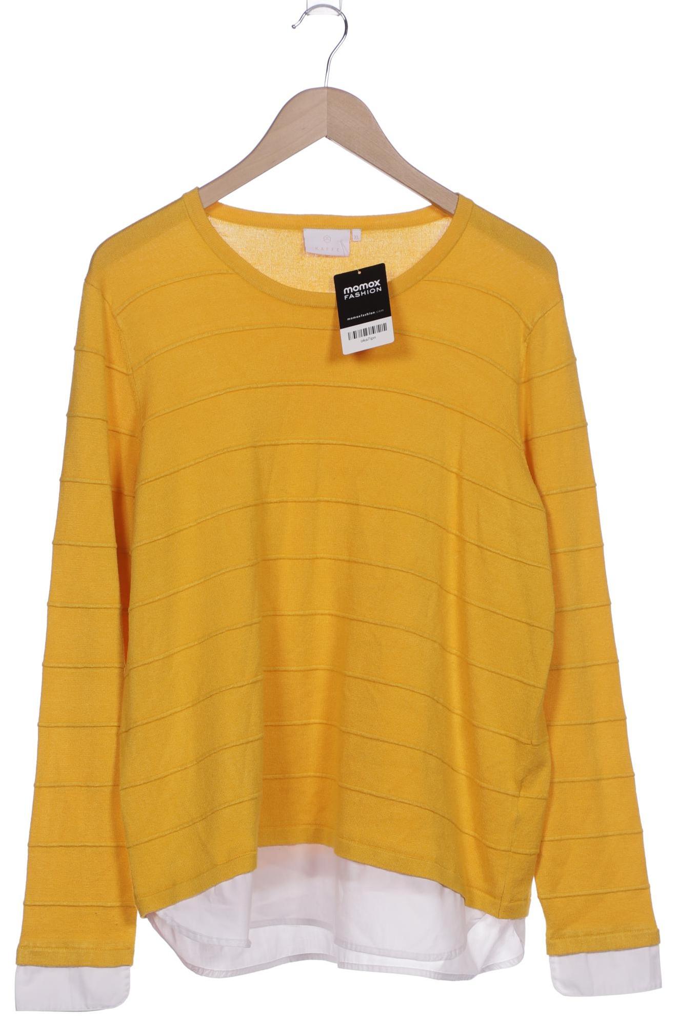 

Kaffe Damen Pullover, gelb, Gr. 44