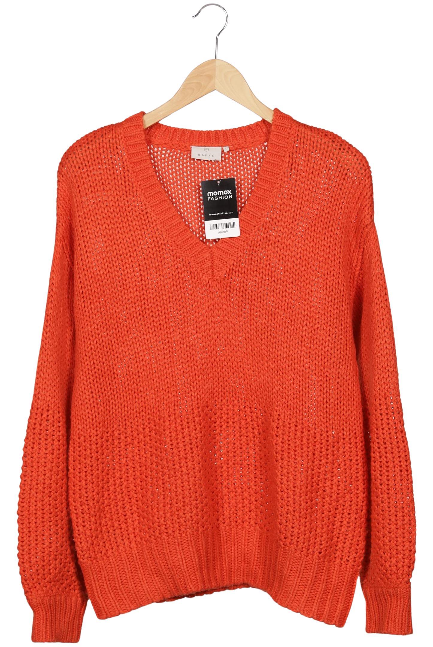 

Kaffe Damen Pullover, orange, Gr. 42