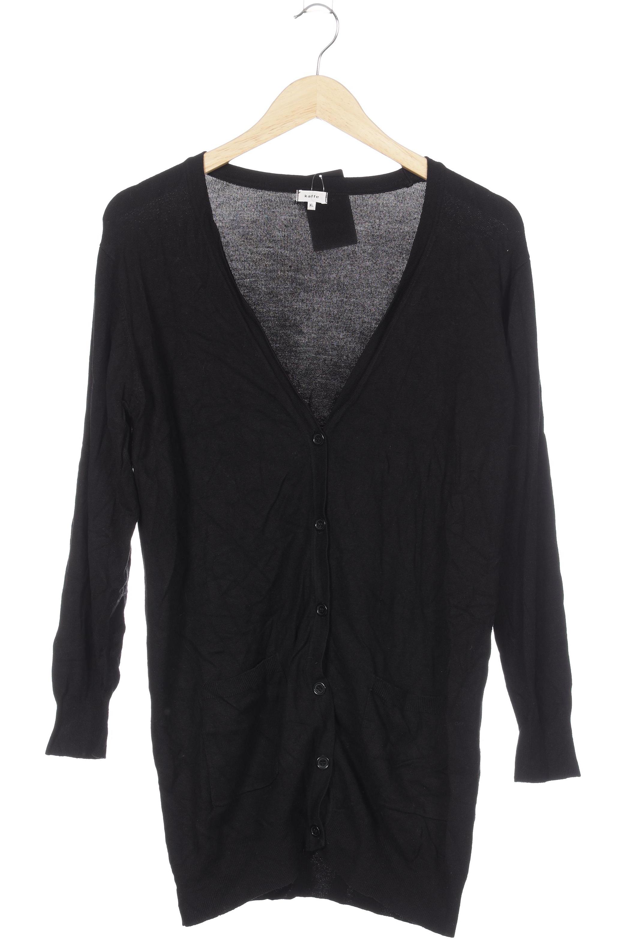 

Kaffe Damen Strickjacke, schwarz, Gr.