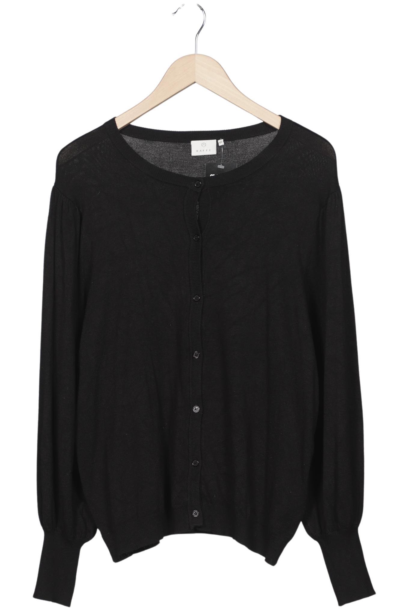 

Kaffe Damen Strickjacke, schwarz, Gr. 46