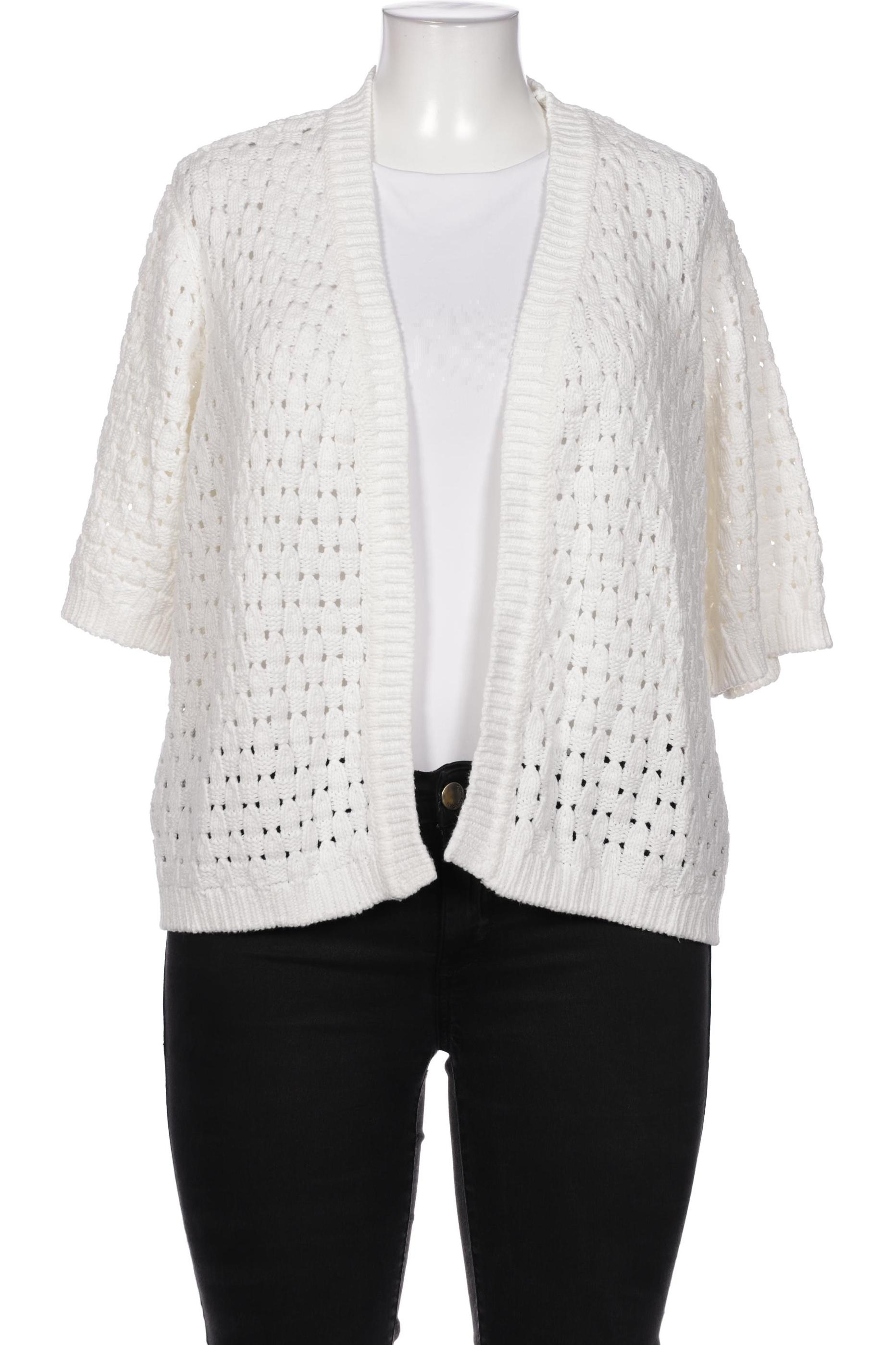 

Kaffe Damen Strickjacke, weiß, Gr. 44