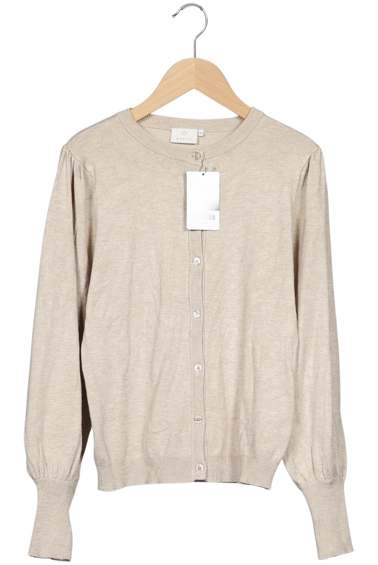 

Kaffe Damen Strickjacke, beige, Gr. 34