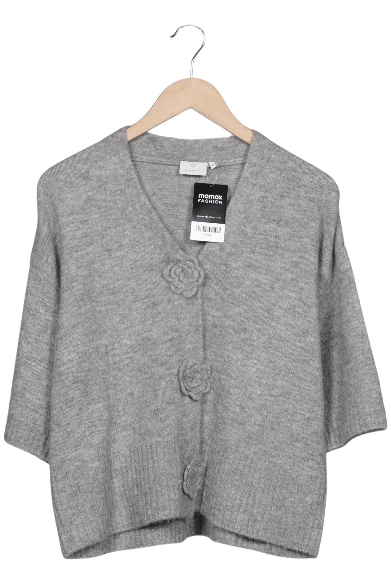 

Kaffe Damen Strickjacke, grau, Gr. 42