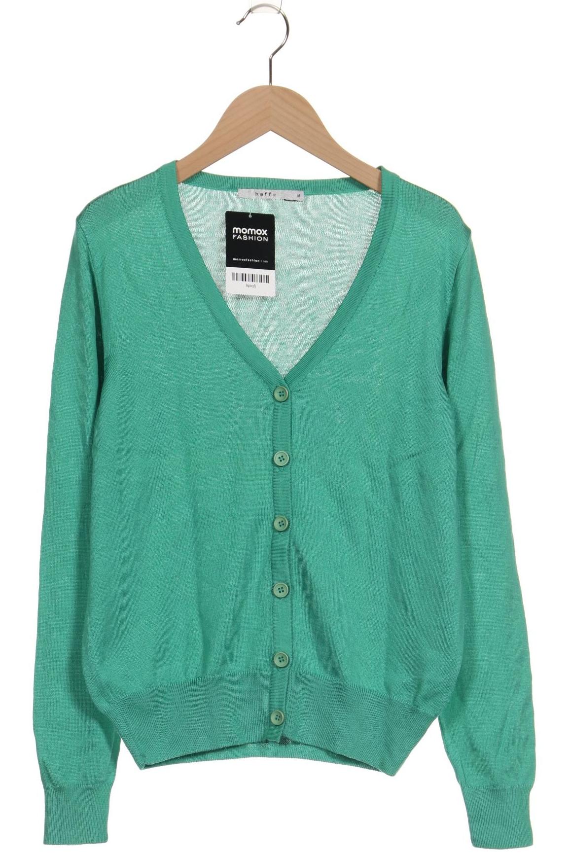 

Kaffe Damen Strickjacke, türkis, Gr. 38