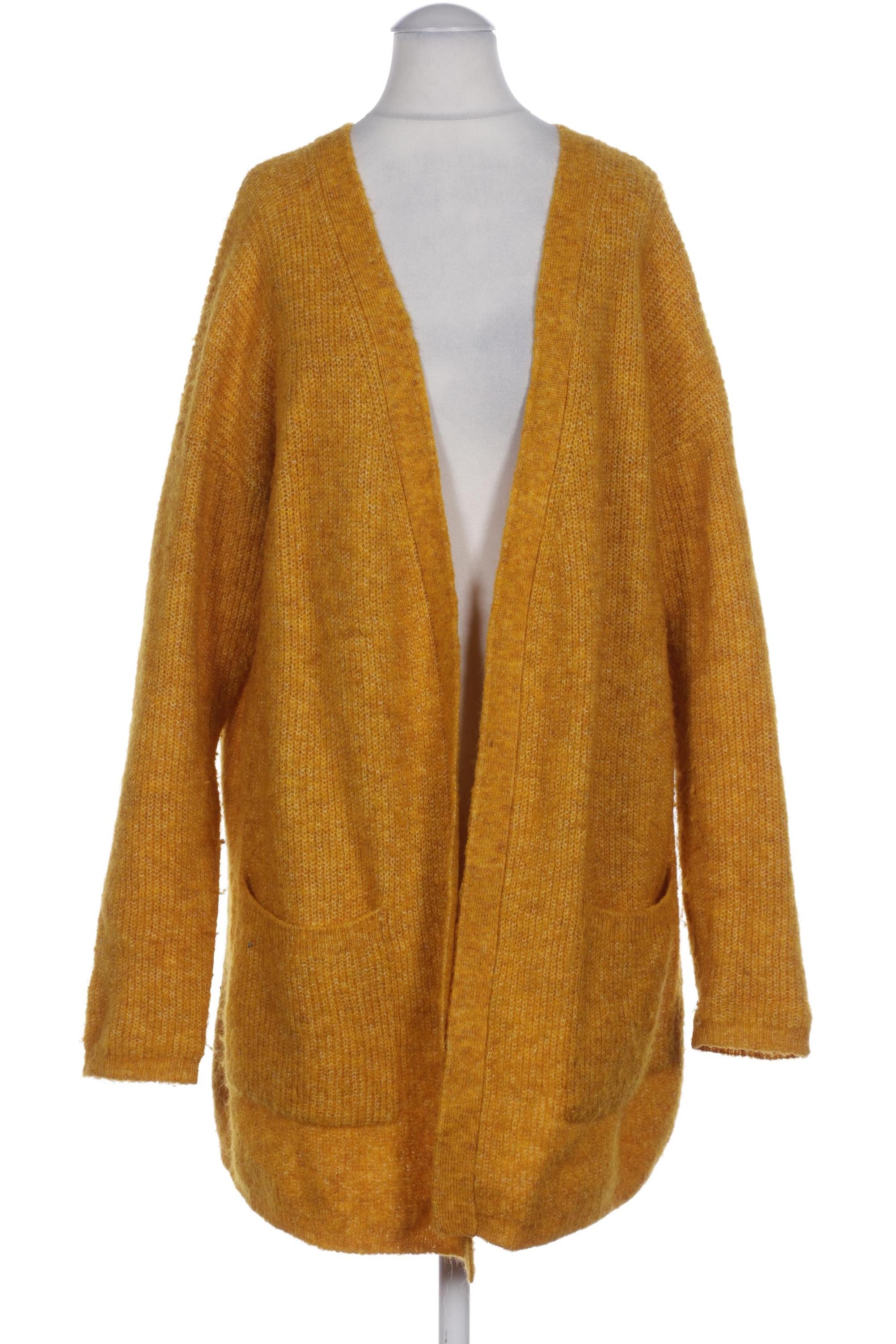 

Kaffe Damen Strickjacke, gelb, Gr. 38