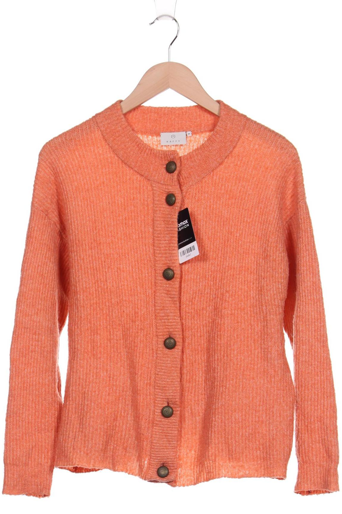 

Kaffe Damen Strickjacke, orange, Gr. 38