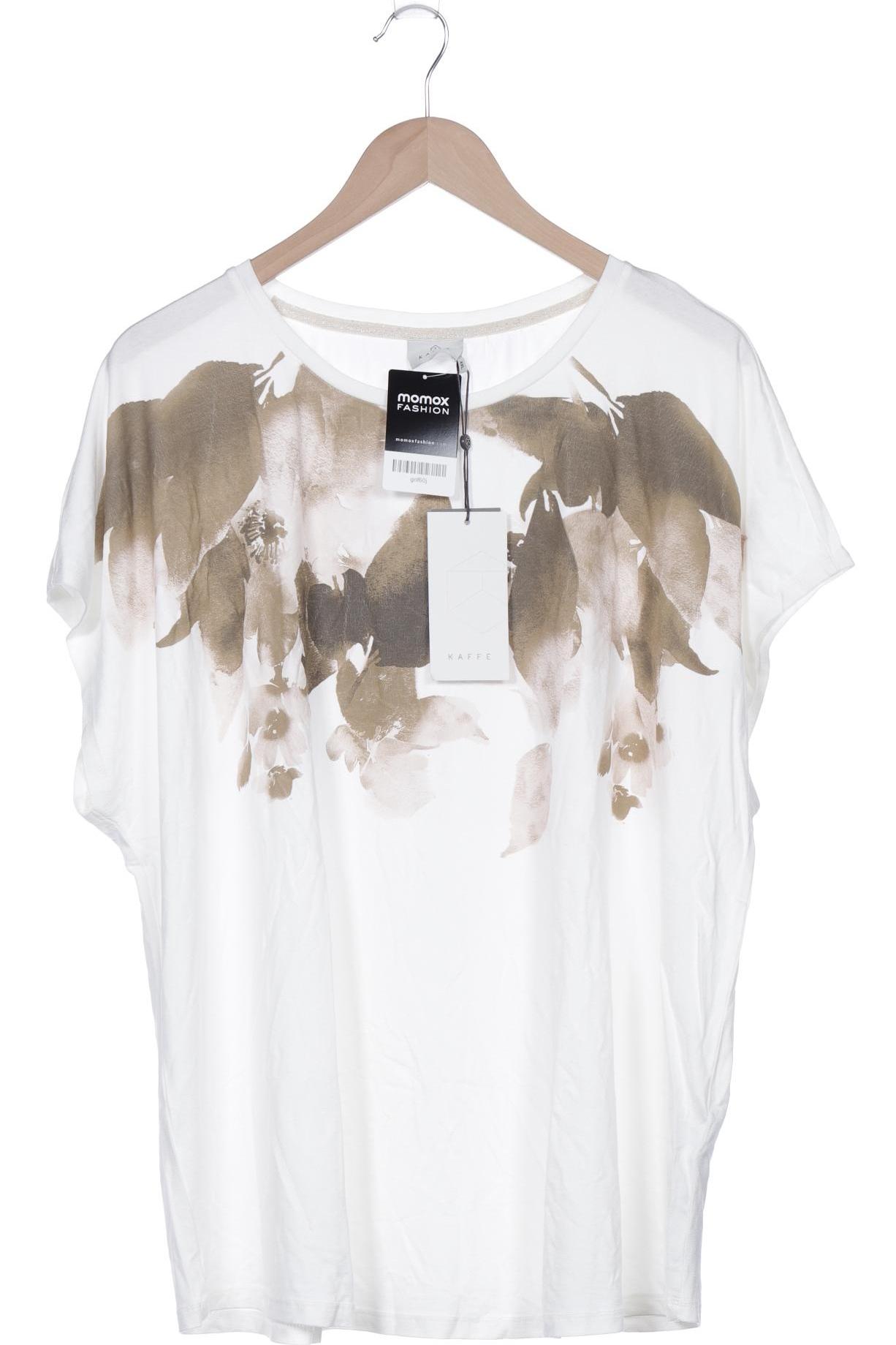 

Kaffe Damen T-Shirt, weiß, Gr. 46