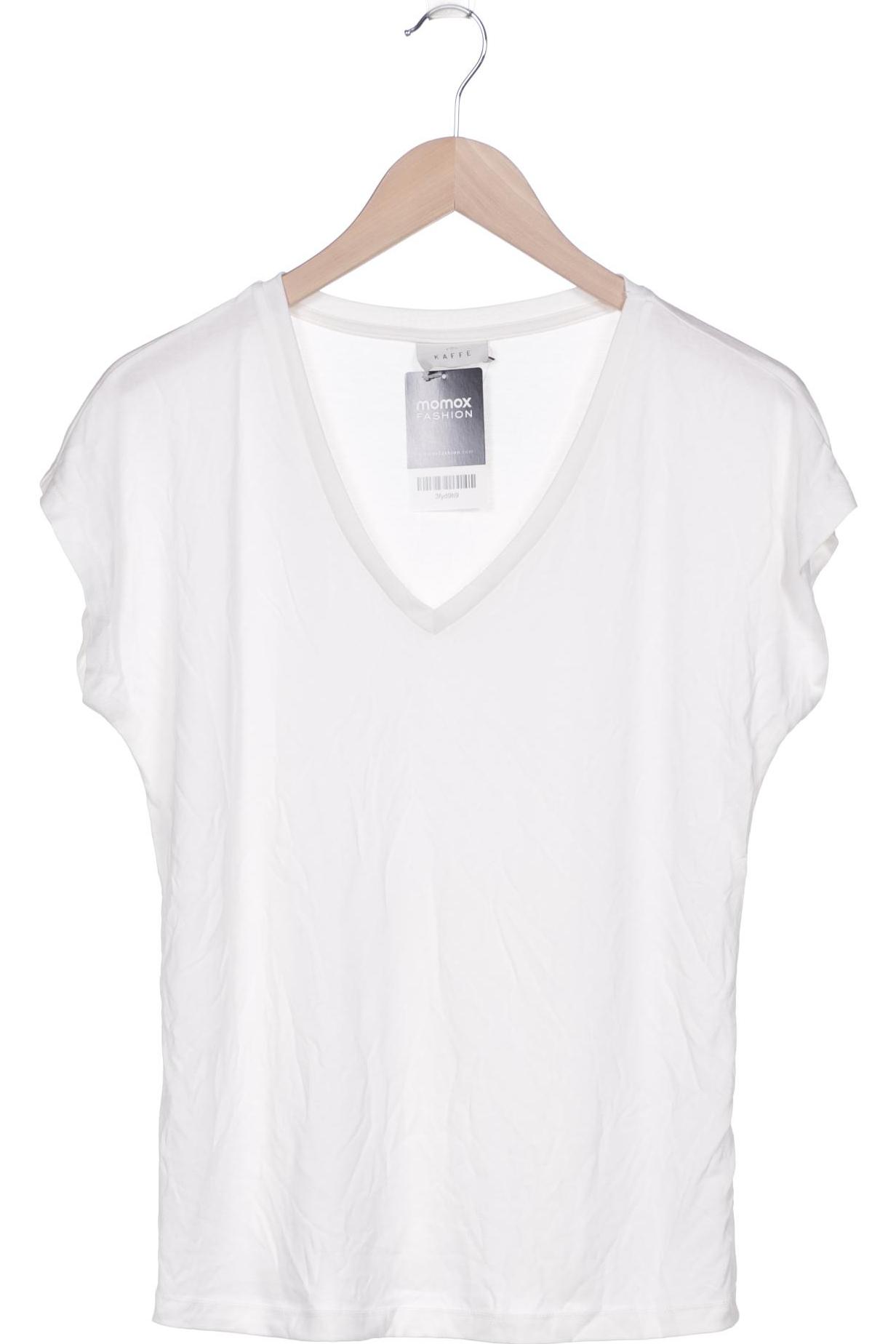 

Kaffe Damen T-Shirt, cremeweiß