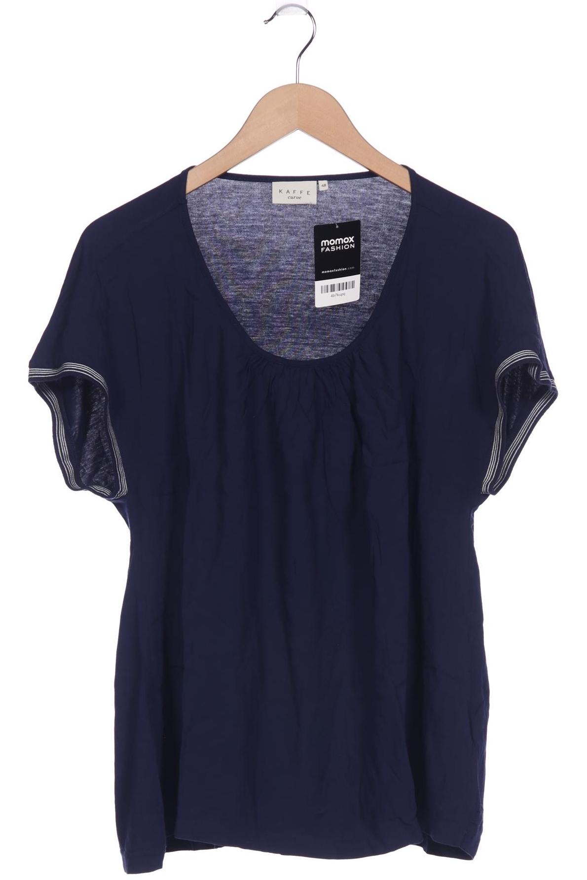 

Kaffe Damen T-Shirt, marineblau, Gr. 48