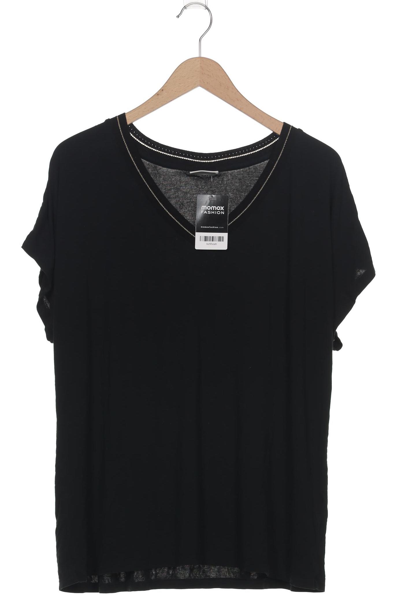 

Kaffe Damen T-Shirt, schwarz, Gr. 46