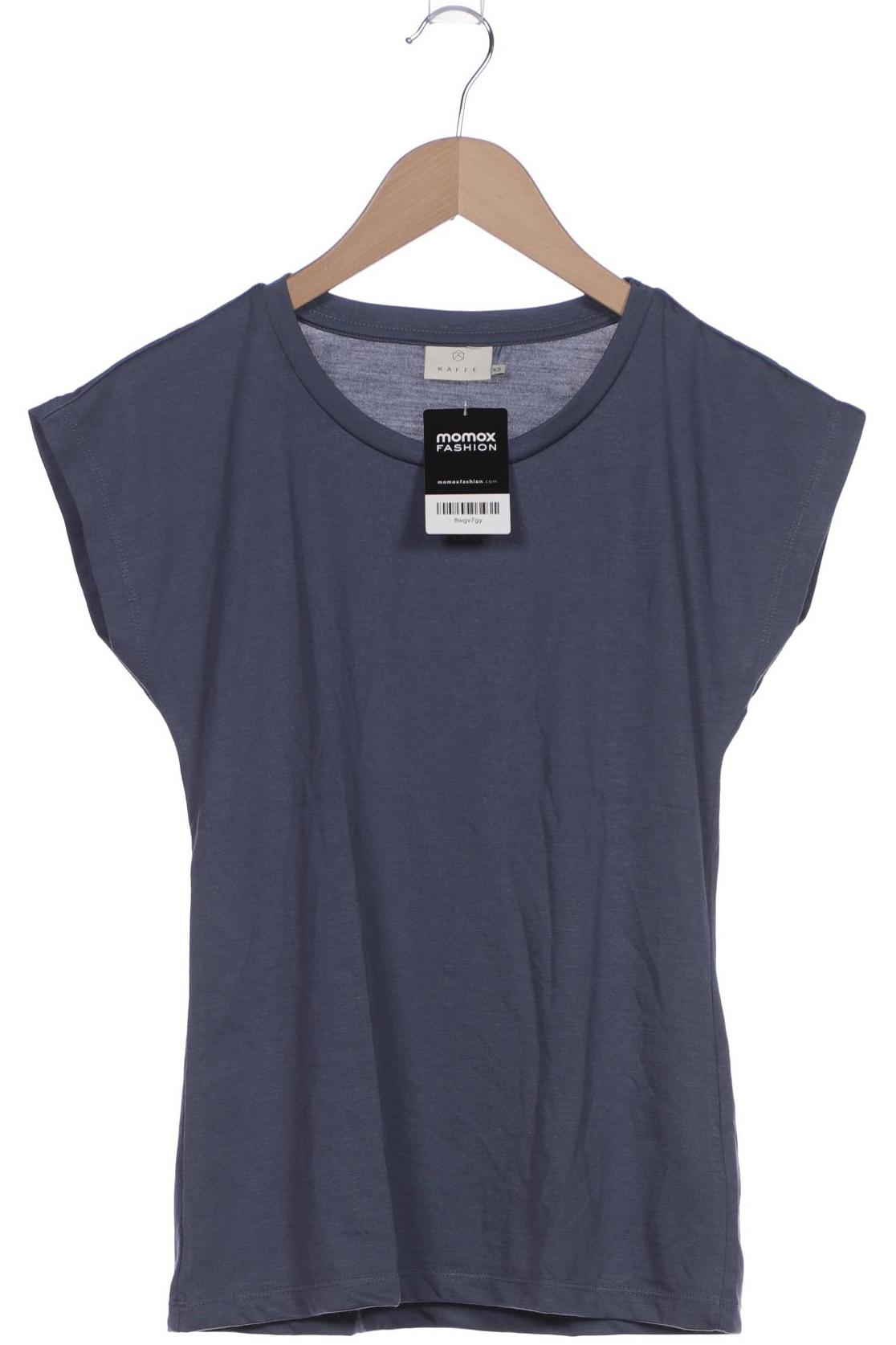 

Kaffe Damen T-Shirt, blau, Gr. 34