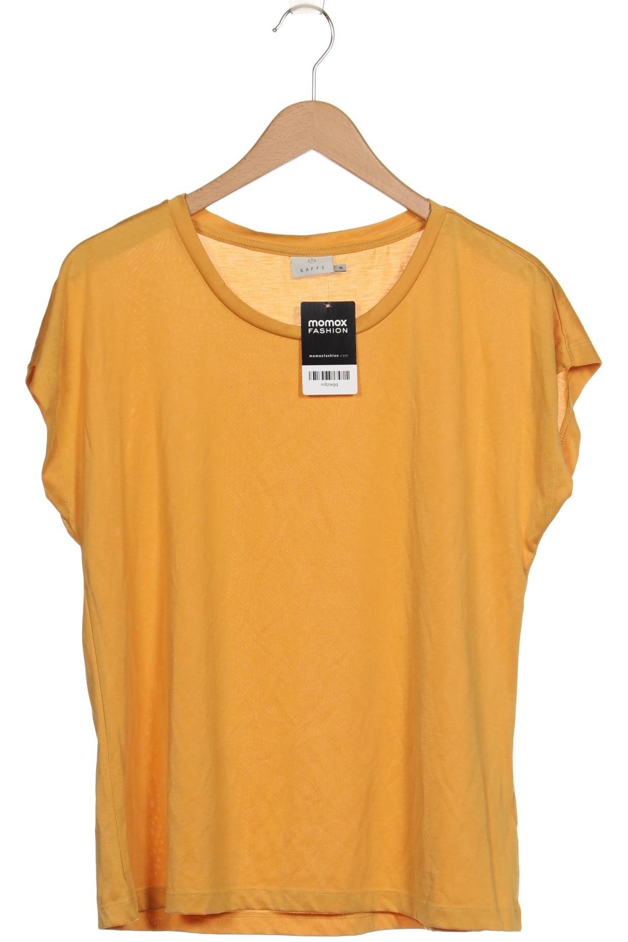 

Kaffe Damen T-Shirt, gelb, Gr. 44
