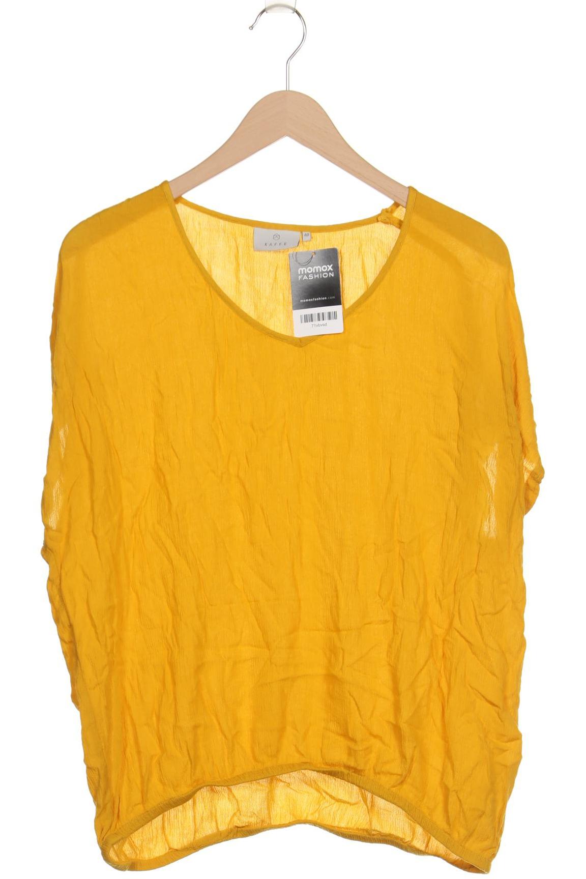 

Kaffe Damen T-Shirt, gelb, Gr. 40