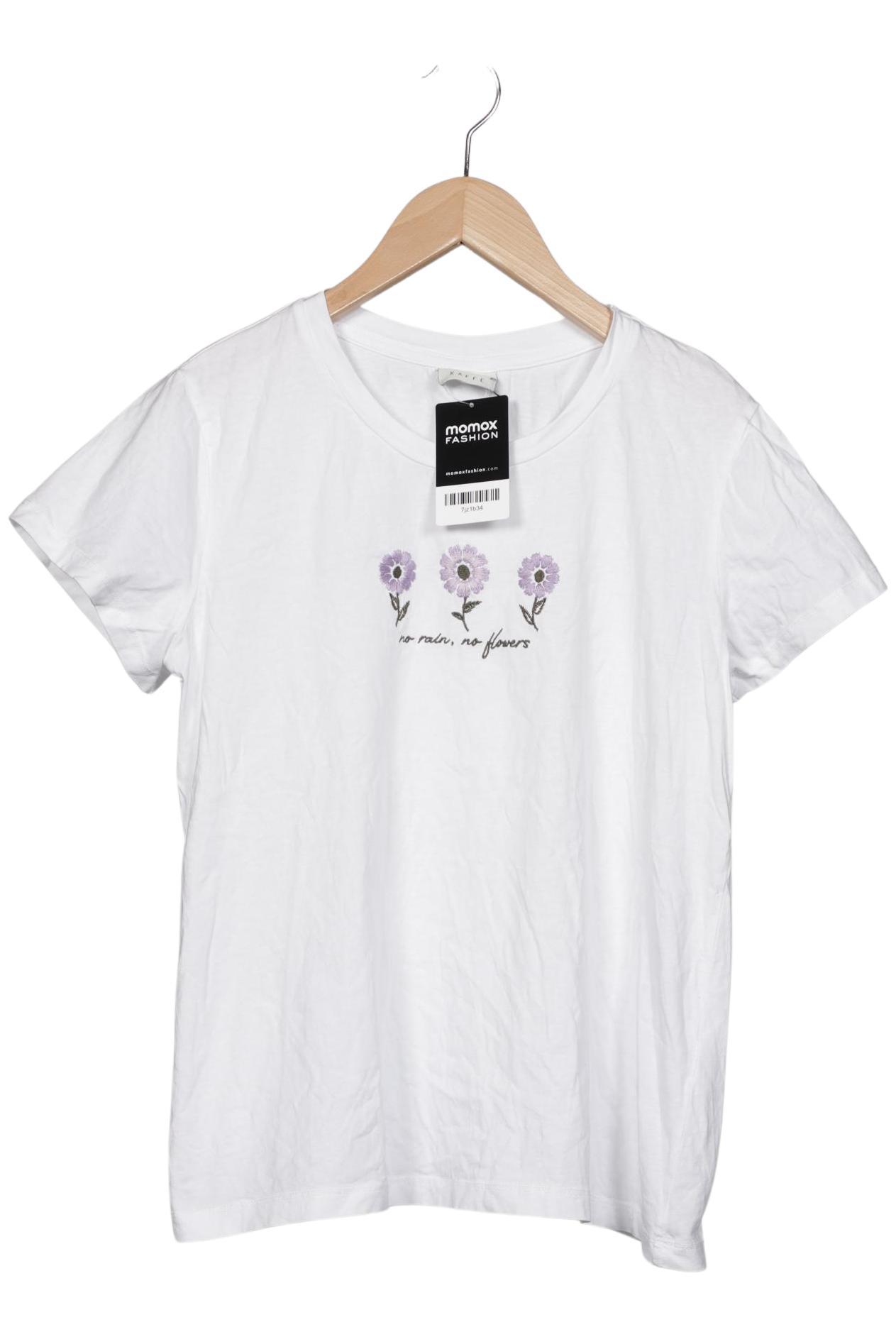 

Kaffe Damen T-Shirt, weiß, Gr. 42