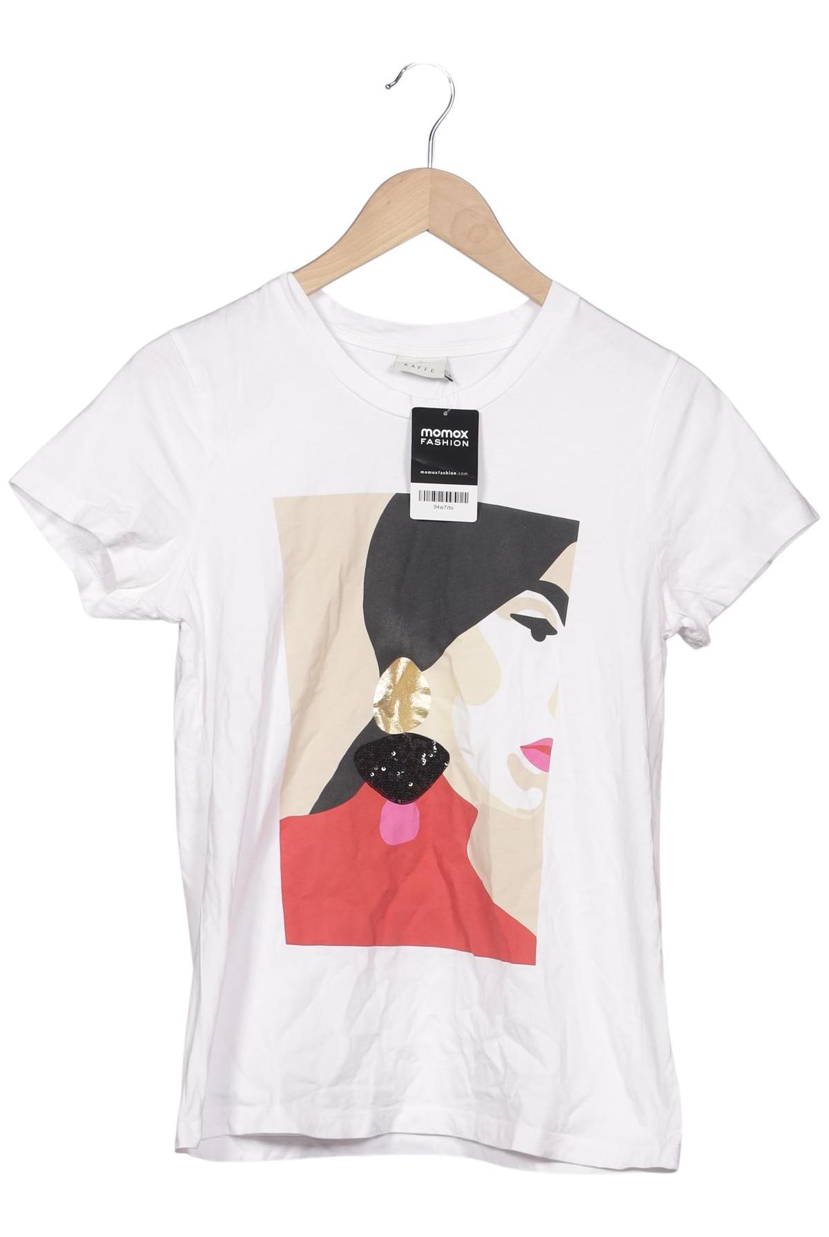 

Kaffe Damen T-Shirt, weiß, Gr. 38