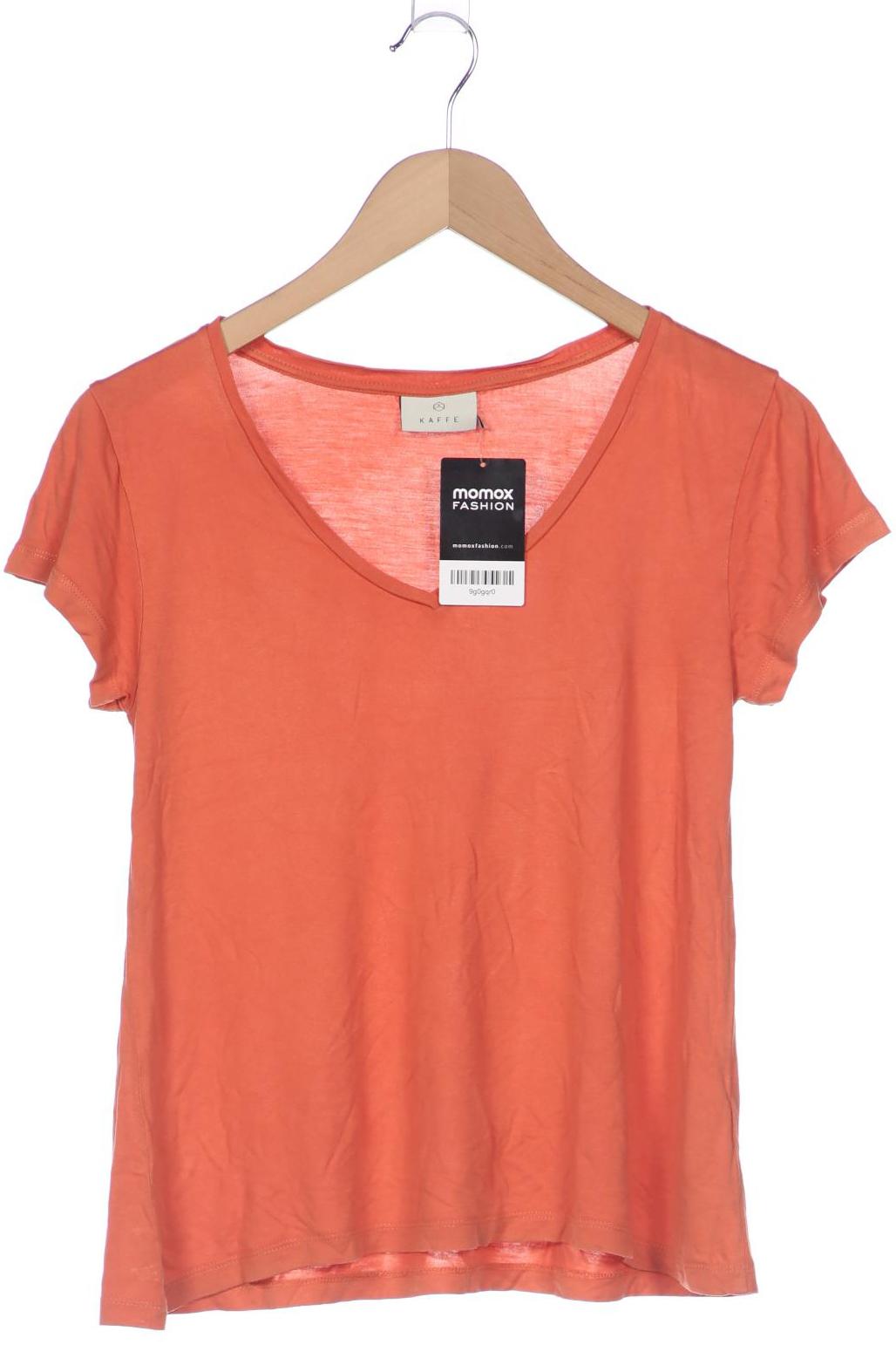 

Kaffe Damen T-Shirt, orange, Gr. 34