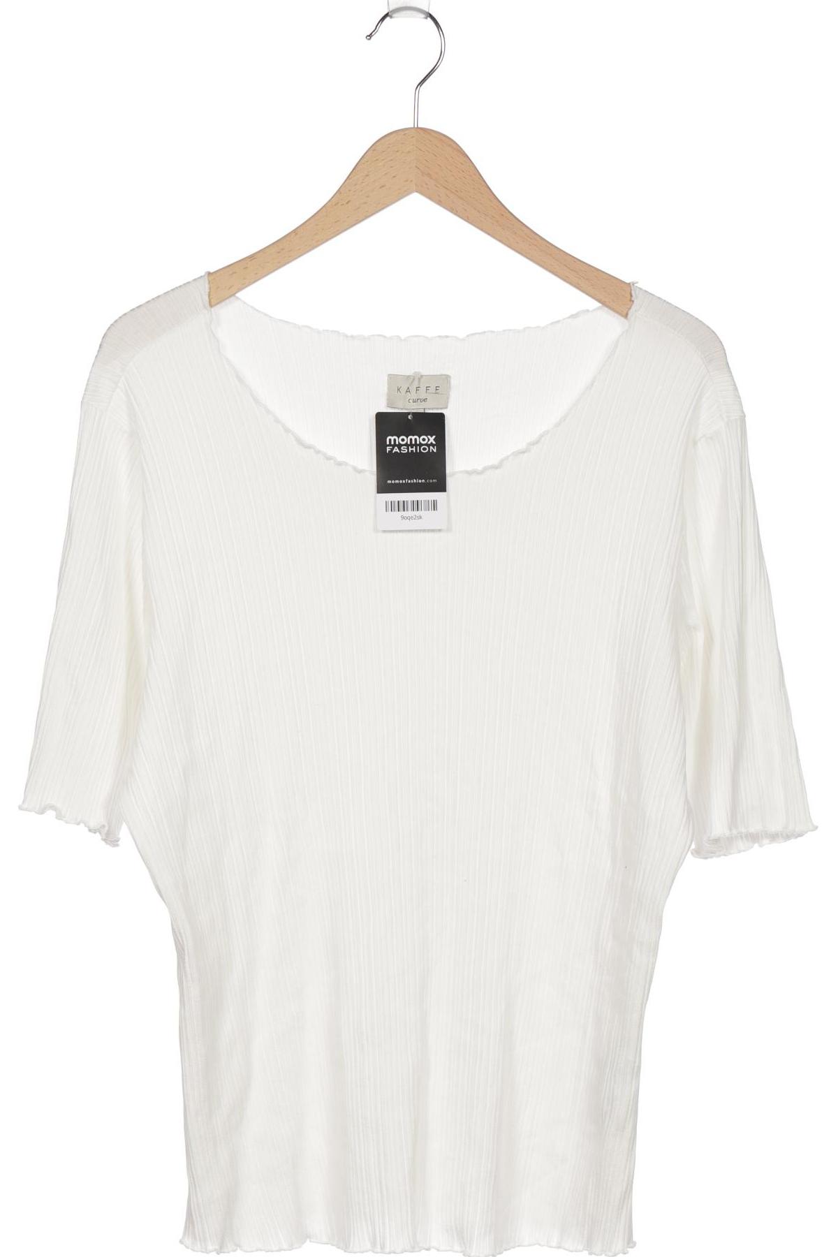 

Kaffe Damen T-Shirt, weiß