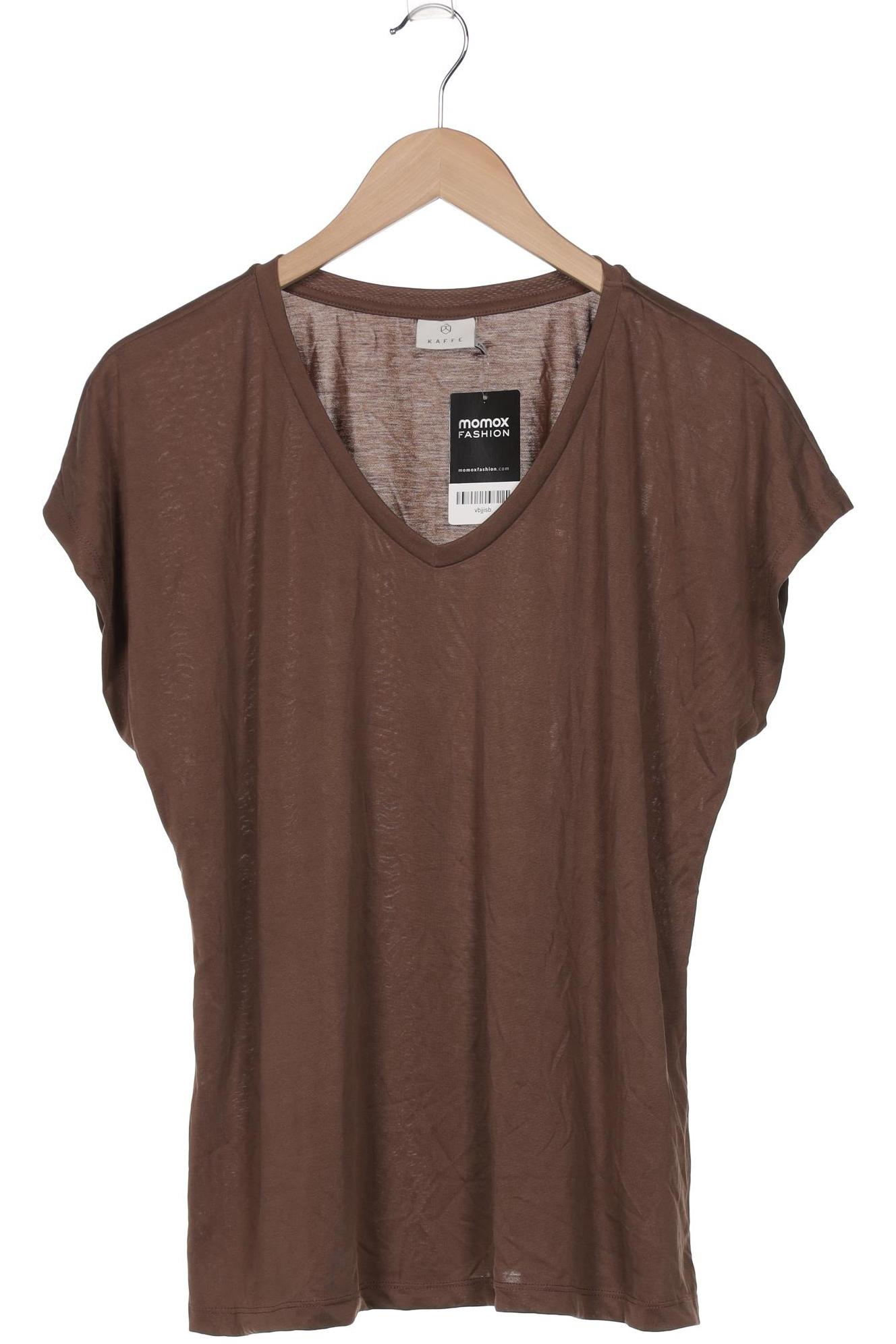 

Kaffe Damen T-Shirt, braun, Gr. 46