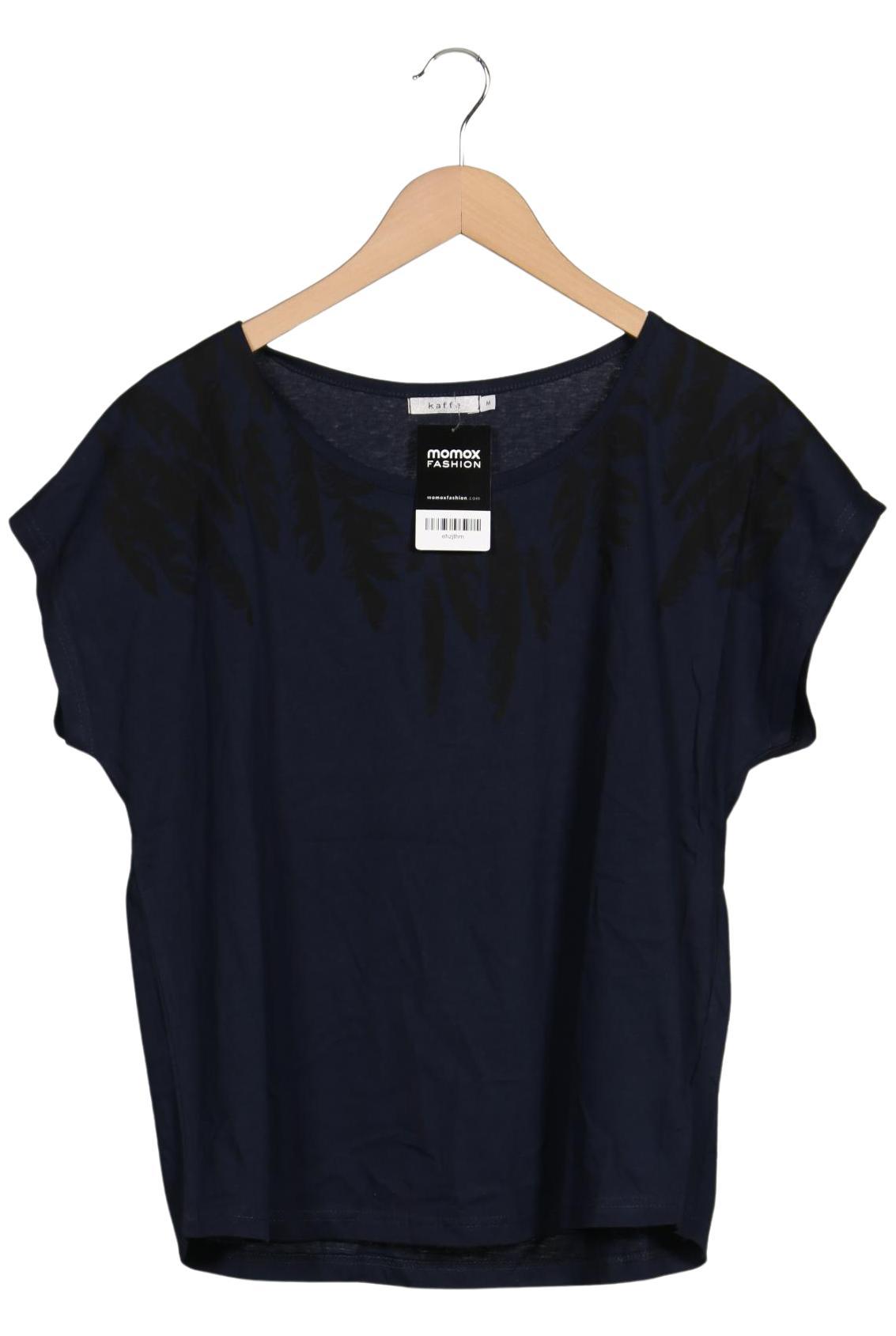 

Kaffe Damen T-Shirt, marineblau, Gr. 38
