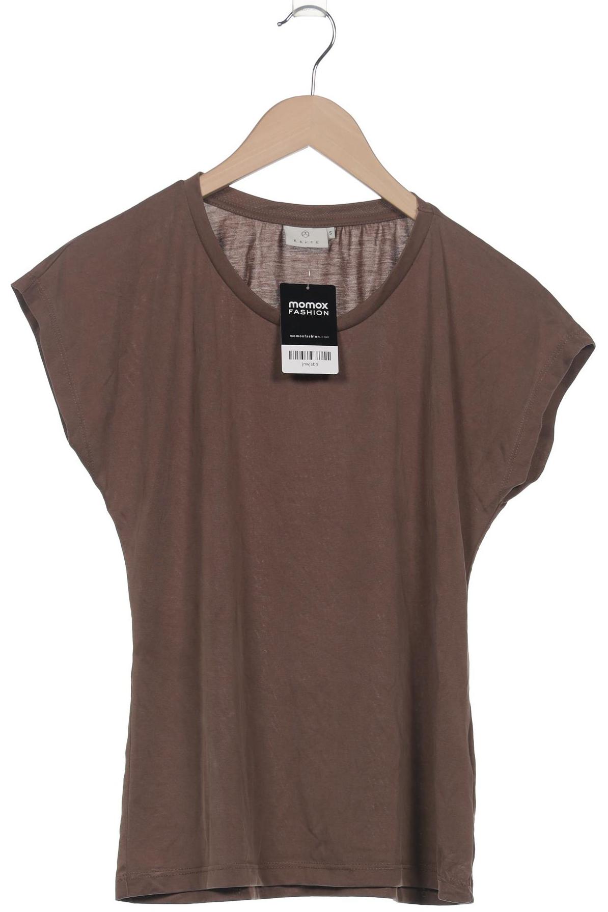 

Kaffe Damen T-Shirt, braun, Gr. 36