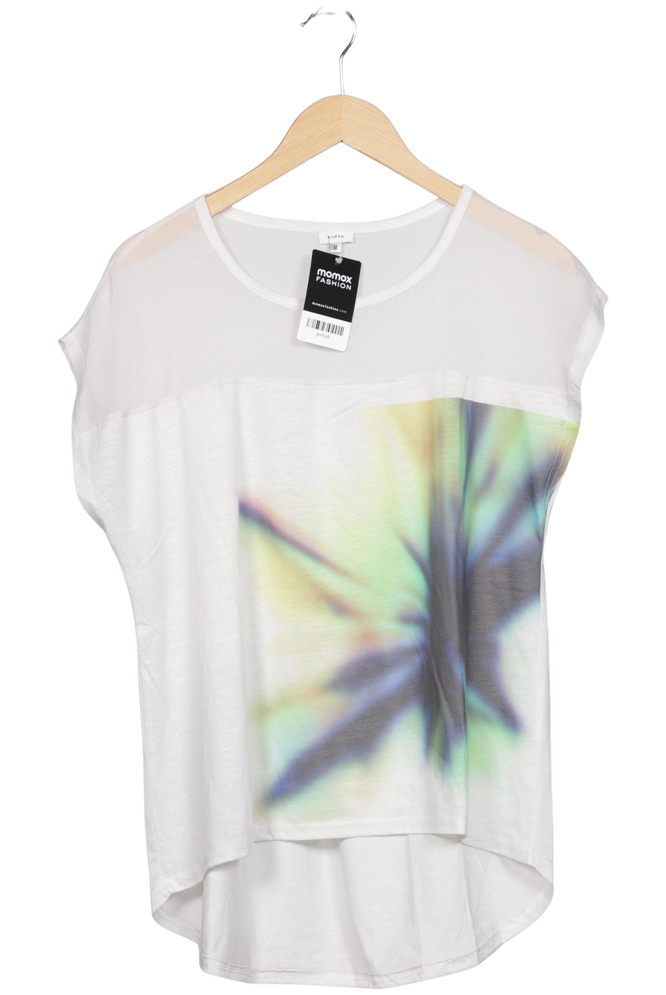 

Kaffe Damen T-Shirt, weiß, Gr. 38