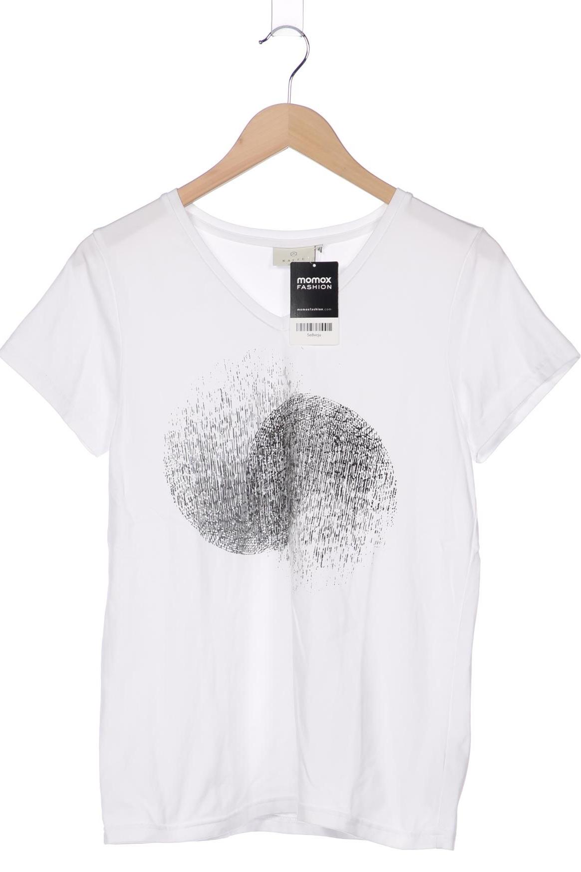 

Kaffe Damen T-Shirt, weiß, Gr. 38