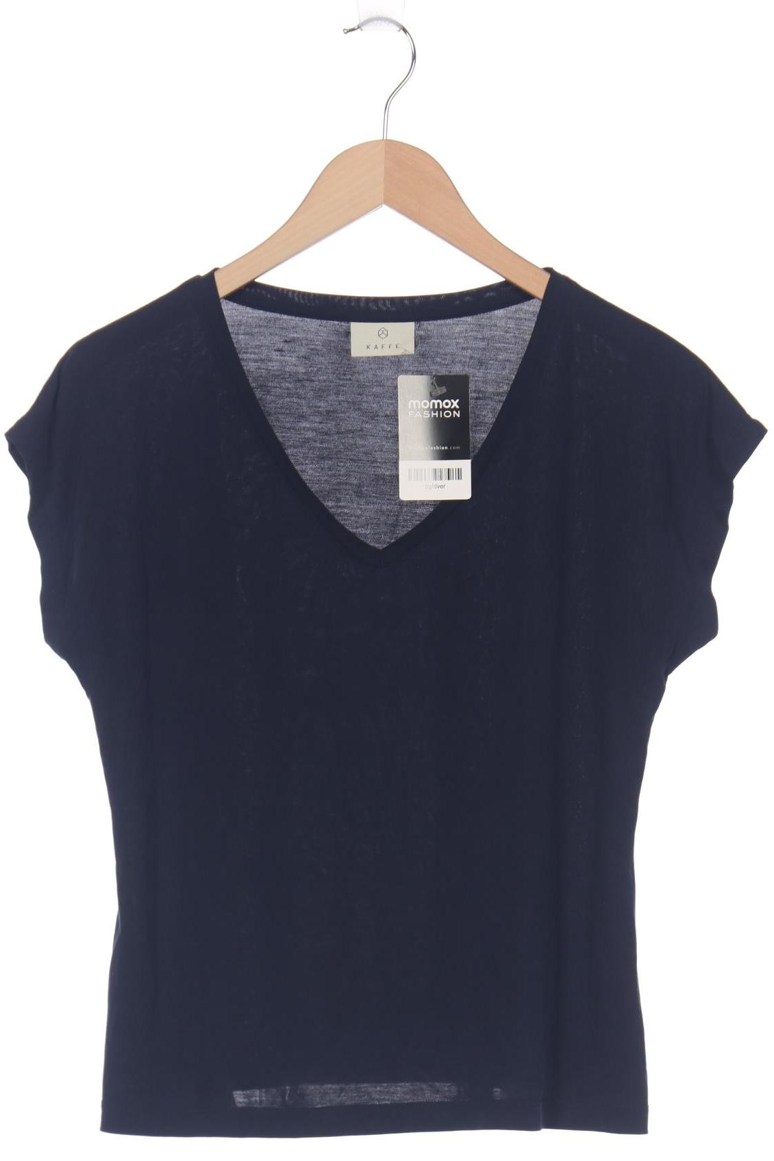 

Kaffe Damen T-Shirt, marineblau, Gr. 42