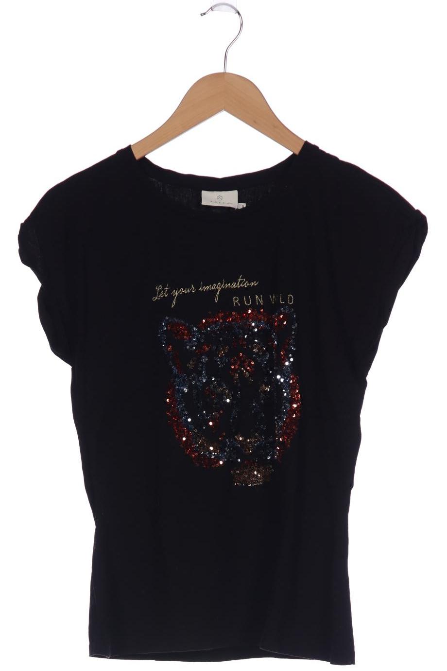 

Kaffe Damen T-Shirt, schwarz, Gr. 36
