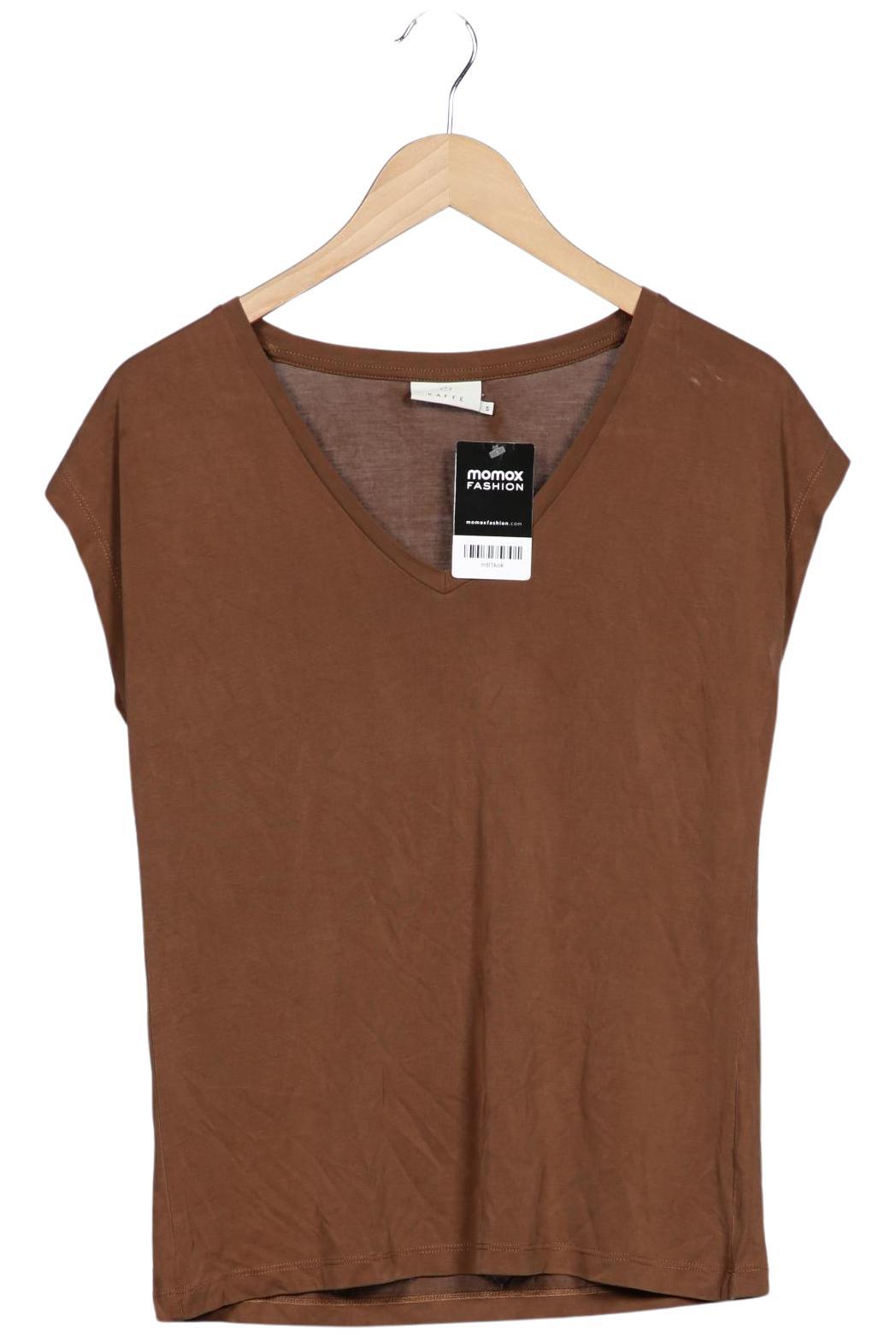 

Kaffe Damen T-Shirt, braun, Gr. 36