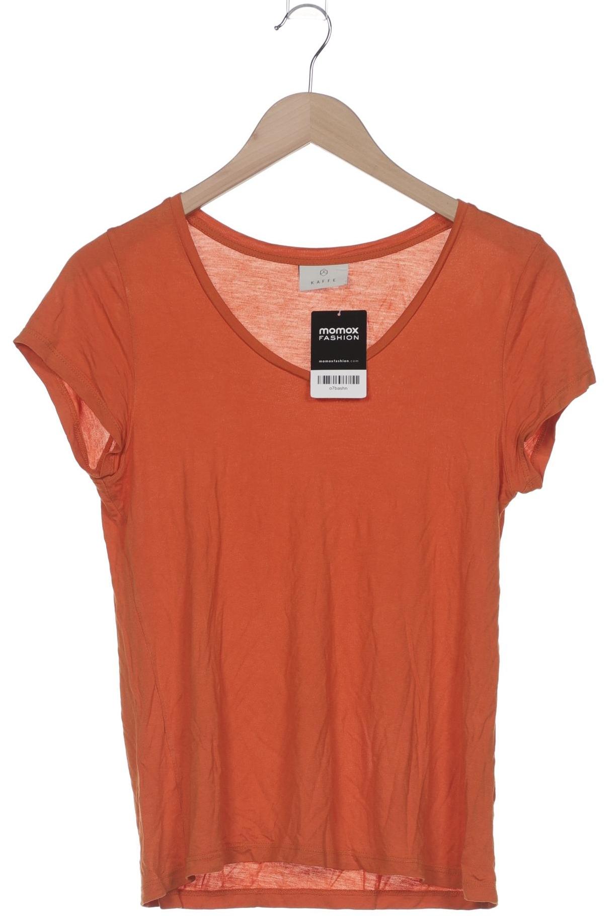 

Kaffe Damen T-Shirt, orange, Gr. 36