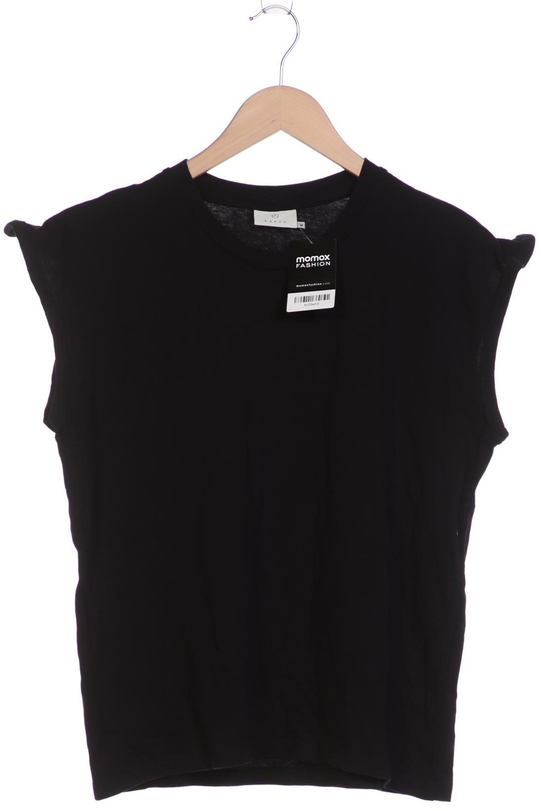 

Kaffe Damen T-Shirt, schwarz, Gr. 38