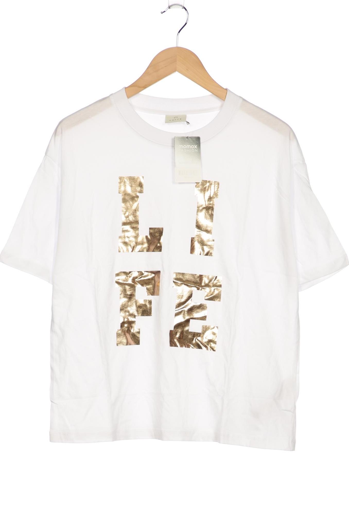 

Kaffe Damen T-Shirt, weiß, Gr. 36