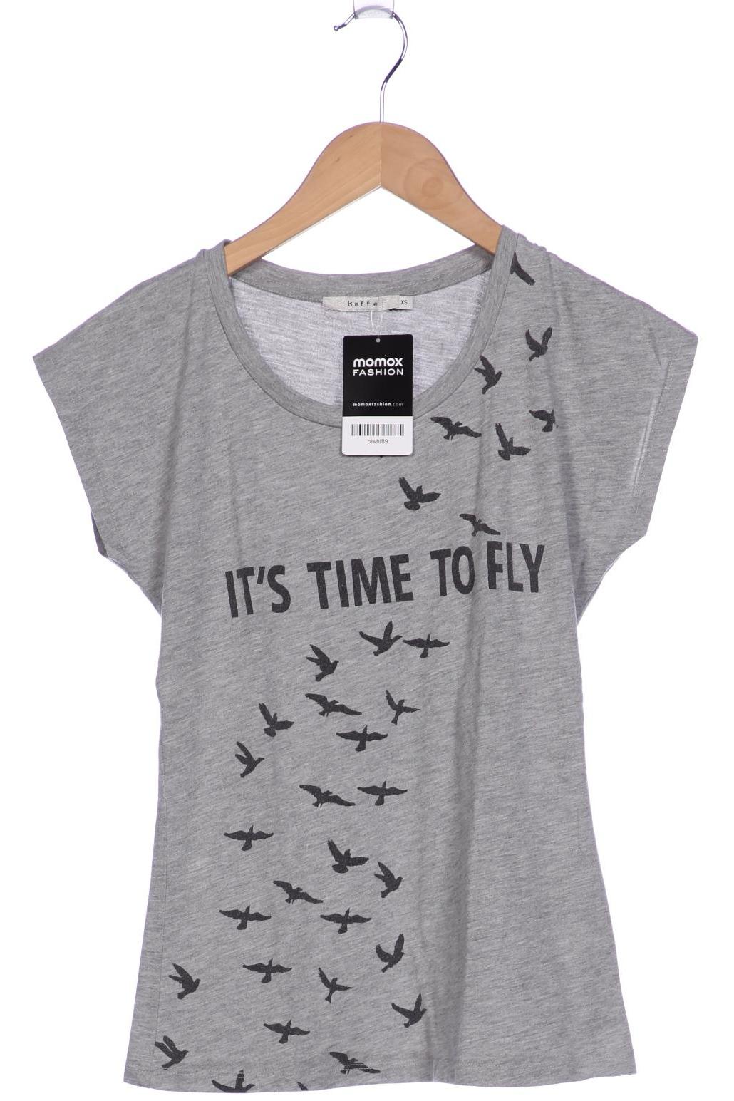 Thumbnail - Kaffe Damen T-Shirt, grau, Gr. 34