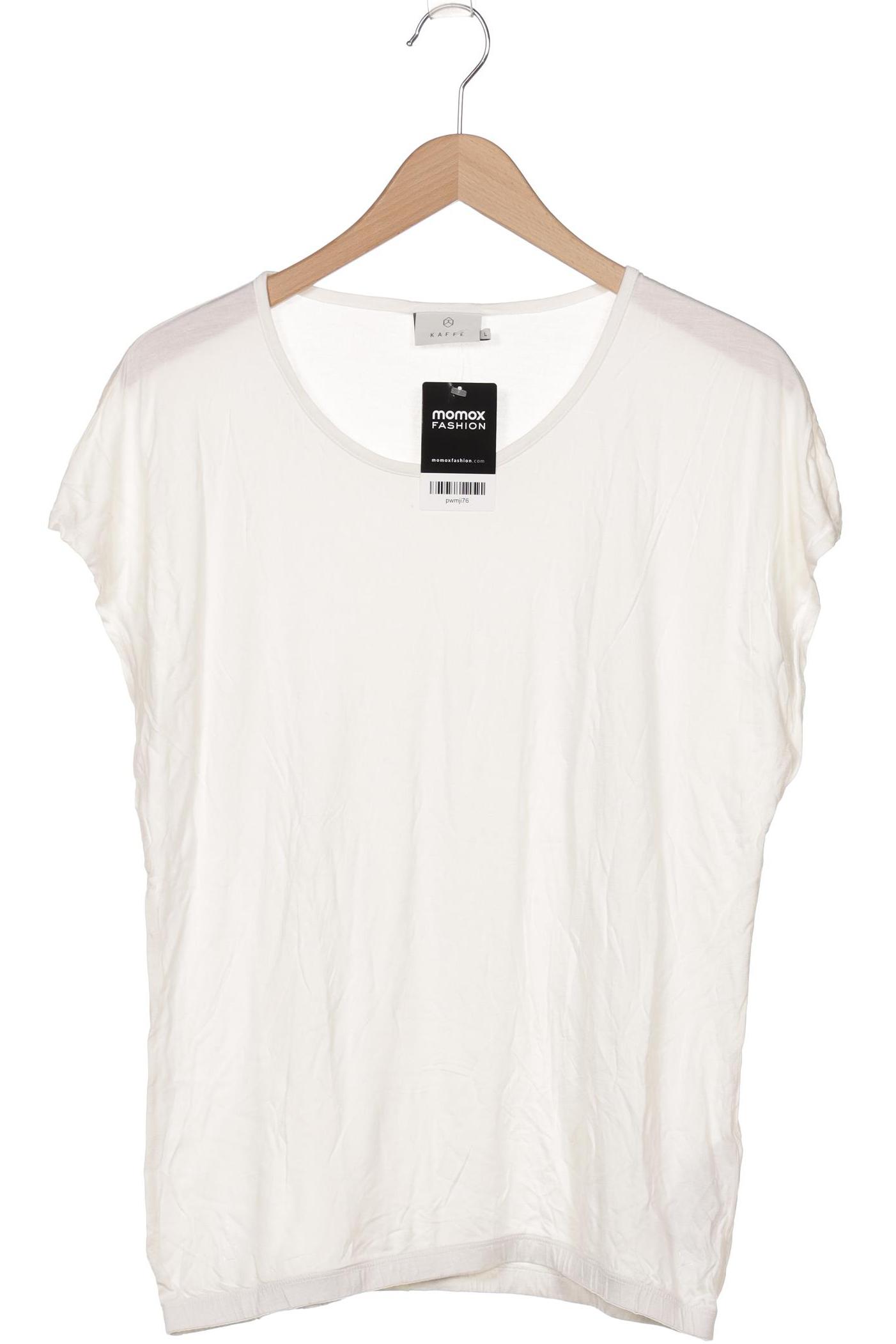 

Kaffe Damen T-Shirt, cremeweiß, Gr. 42