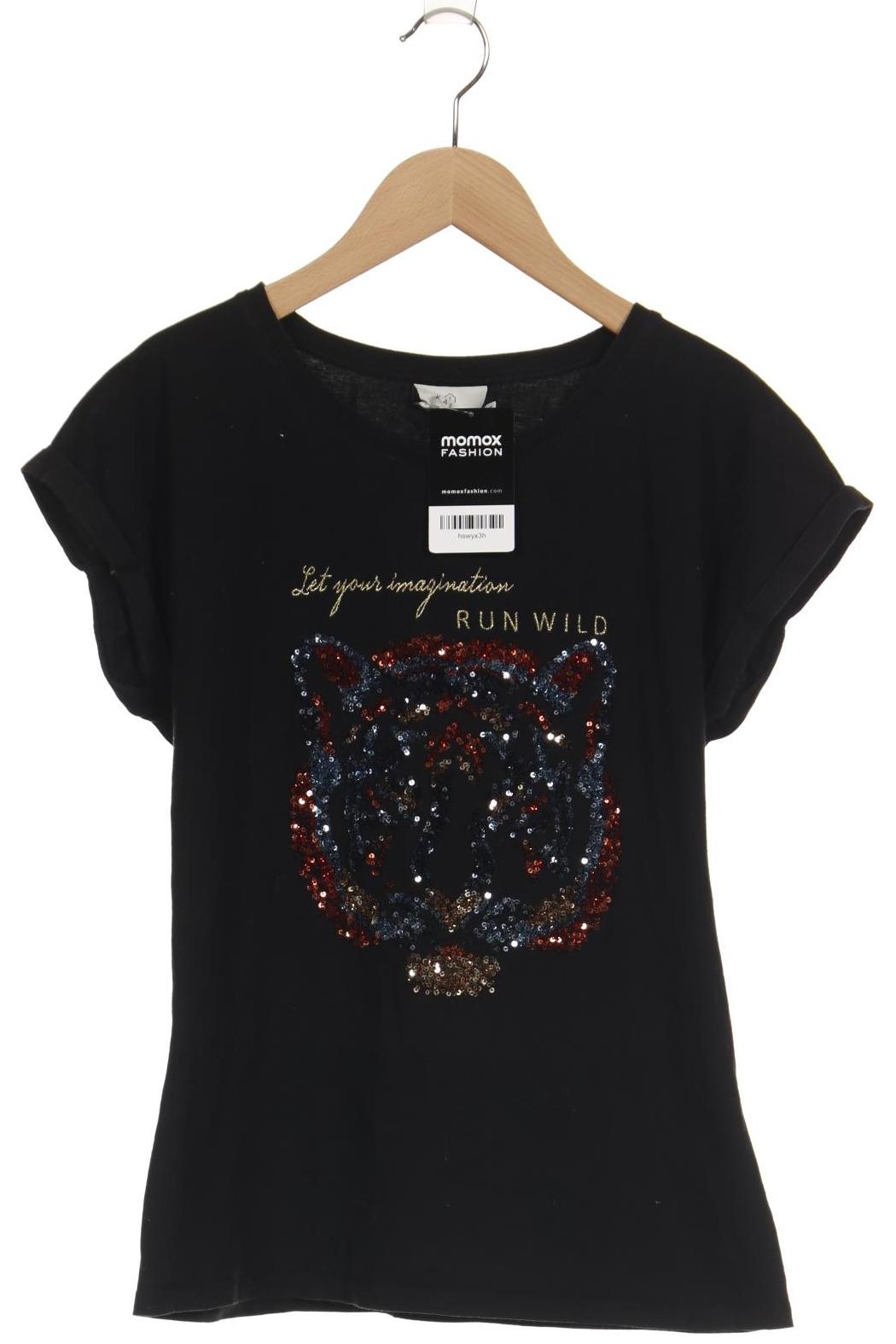

Kaffe Damen T-Shirt, schwarz, Gr. 36