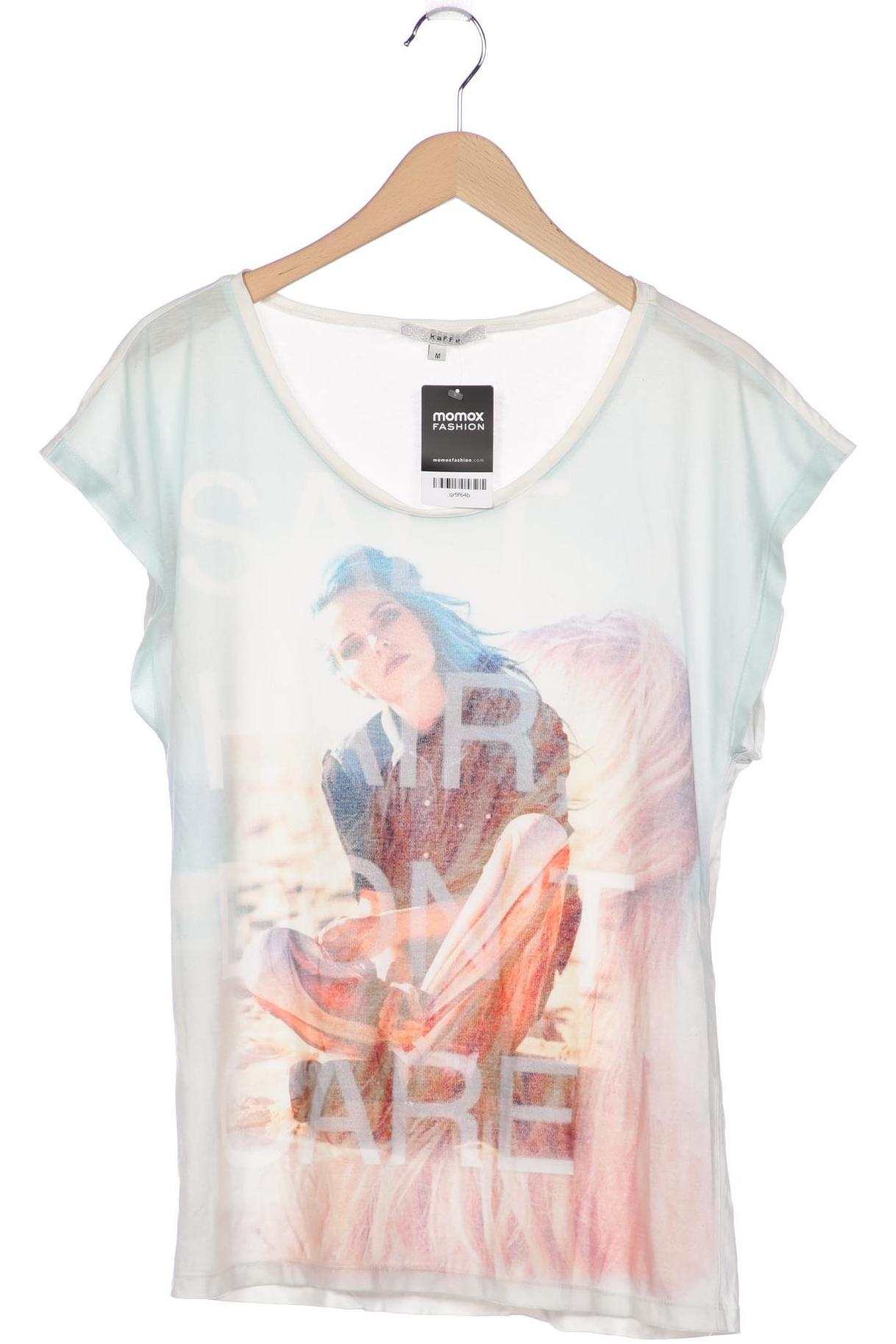 

Kaffe Damen T-Shirt, cremeweiß