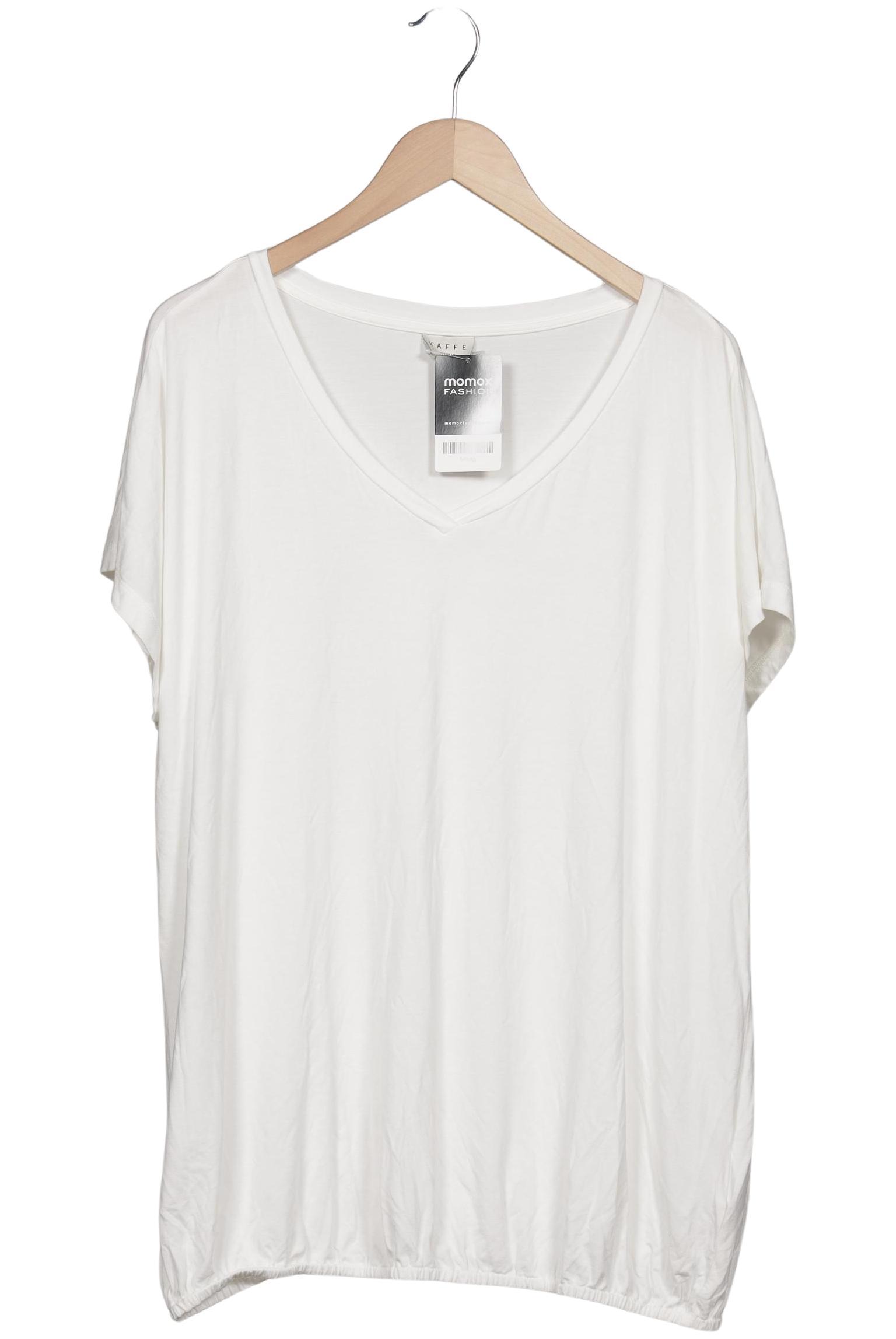 

Kaffe Damen T-Shirt, weiß, Gr. 38