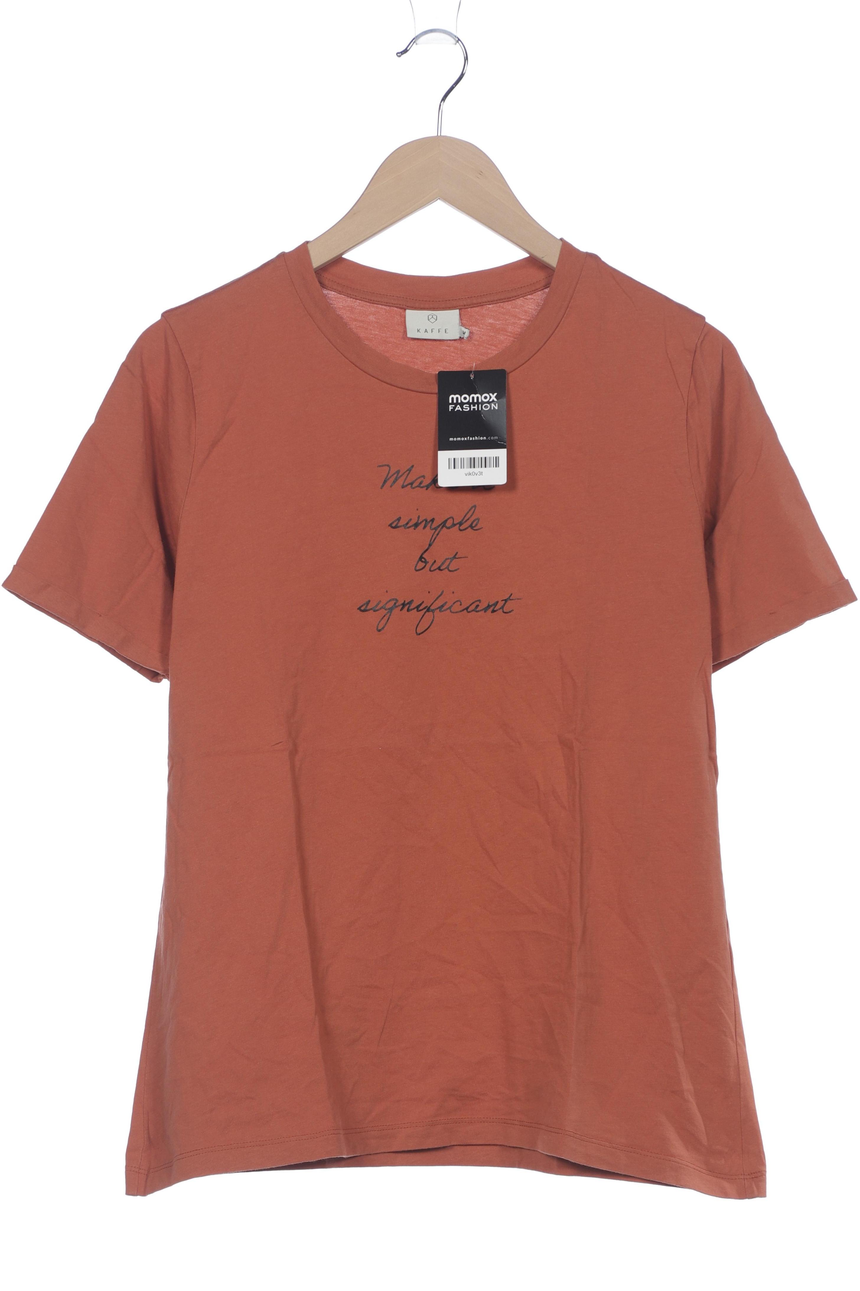 

Kaffe Damen T-Shirt, orange, Gr. 38