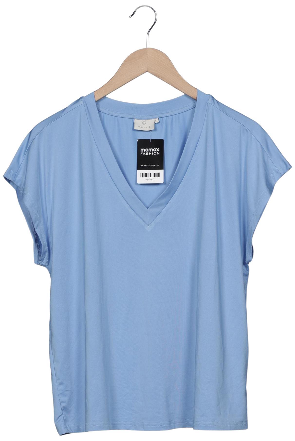 

Kaffe Damen T-Shirt, hellblau, Gr. 44