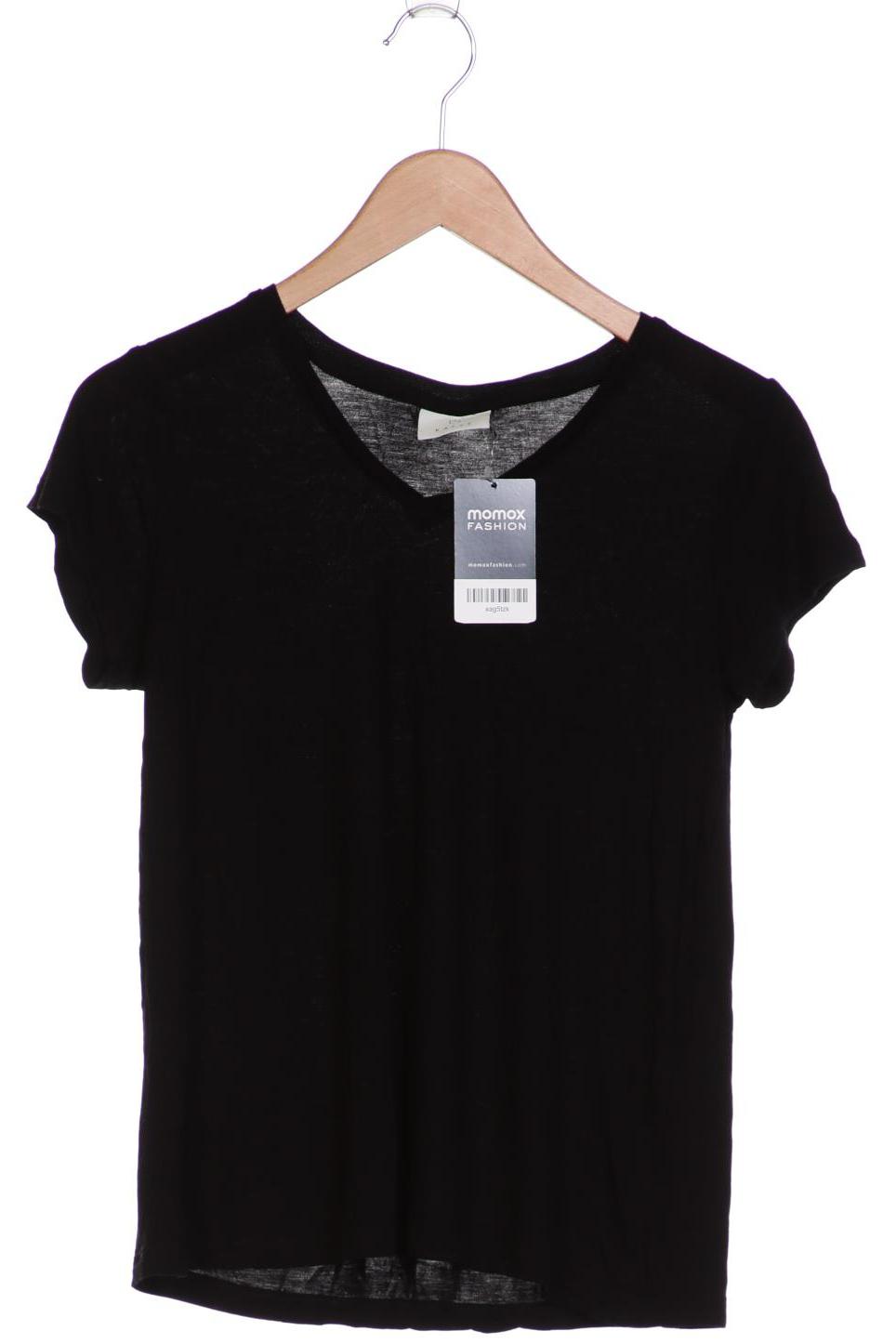 

Kaffe Damen T-Shirt, schwarz