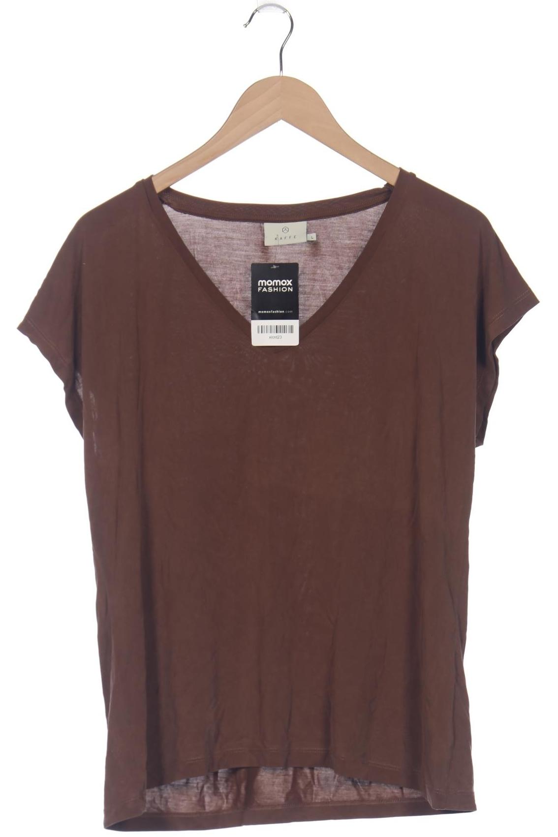 

Kaffe Damen T-Shirt, braun, Gr. 42