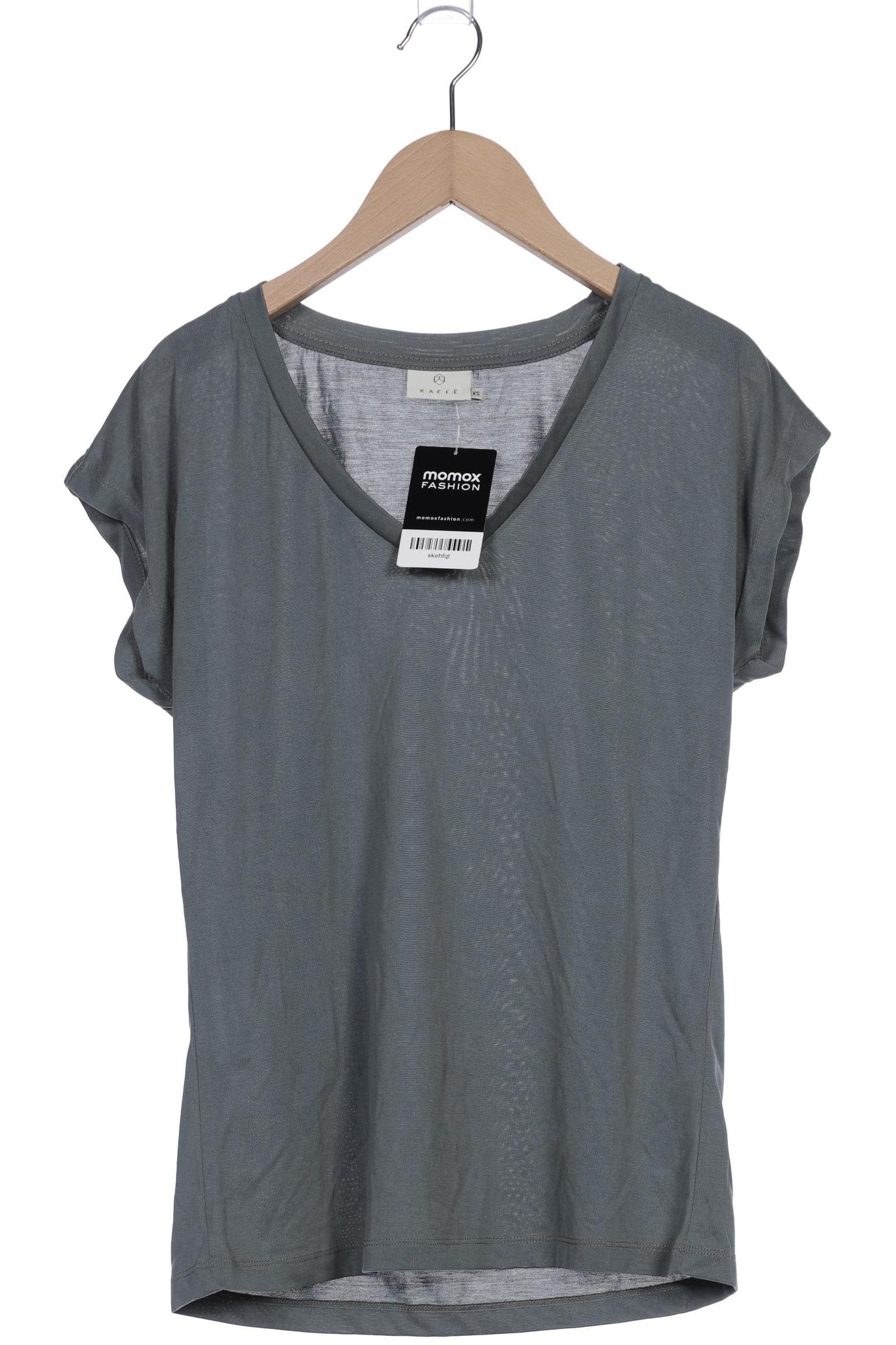 

Kaffe Damen T-Shirt, türkis, Gr. 34