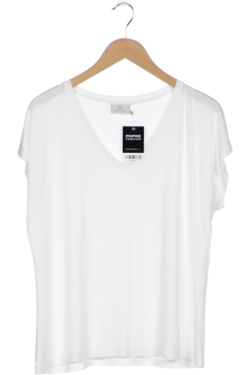 

Kaffe Damen T-Shirt, weiß