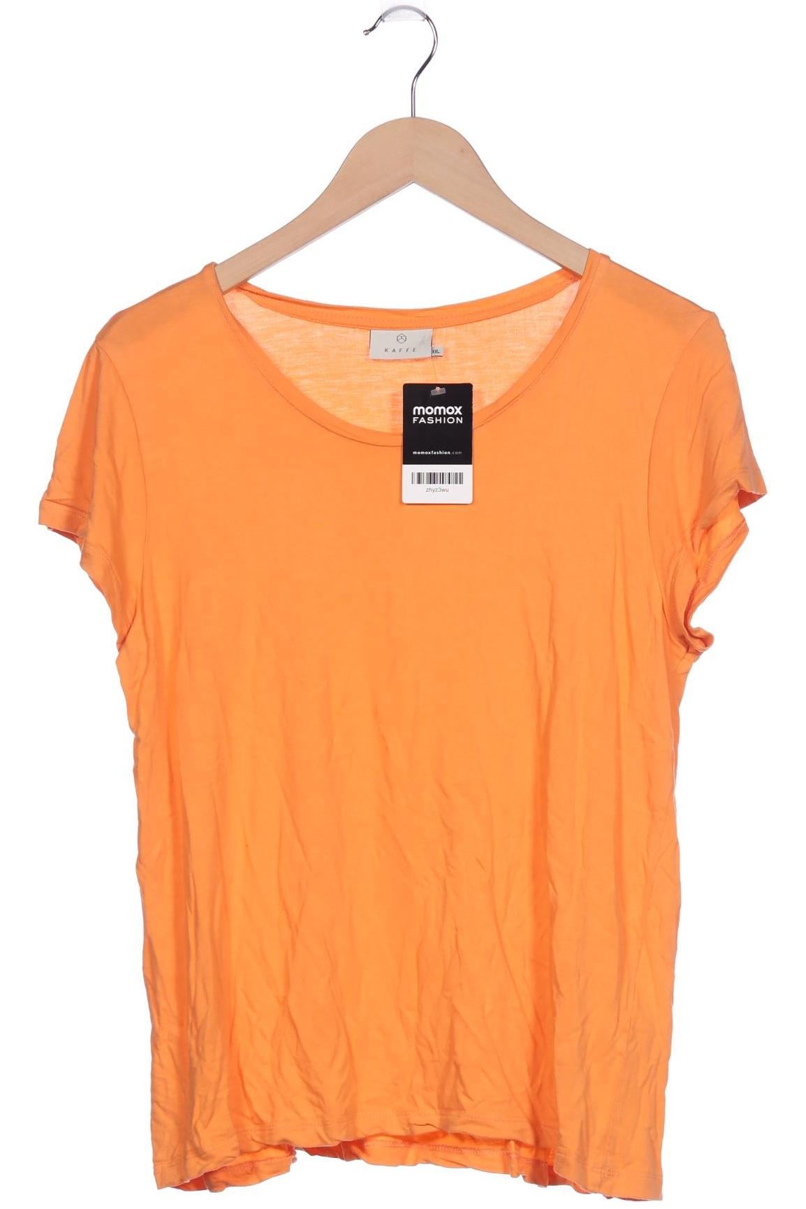 

Kaffe Damen T-Shirt, orange, Gr. 46