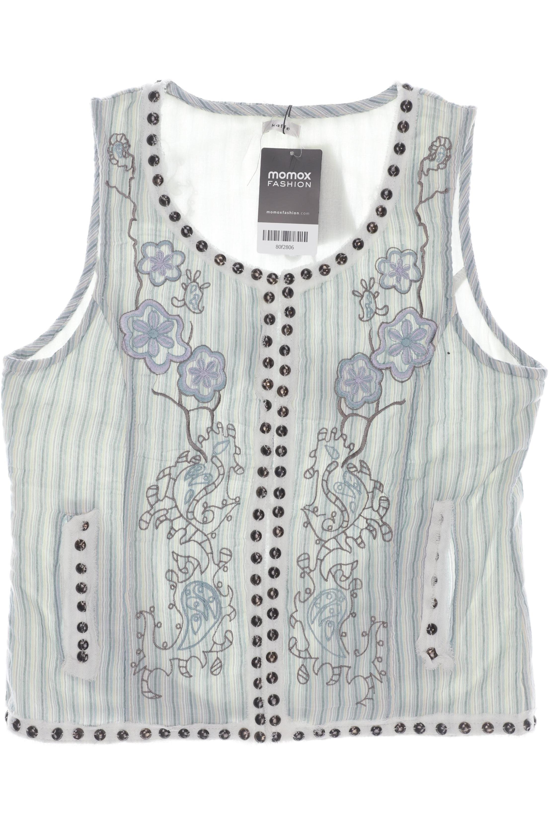 

Kaffe Damen Weste, türkis, Gr. 38