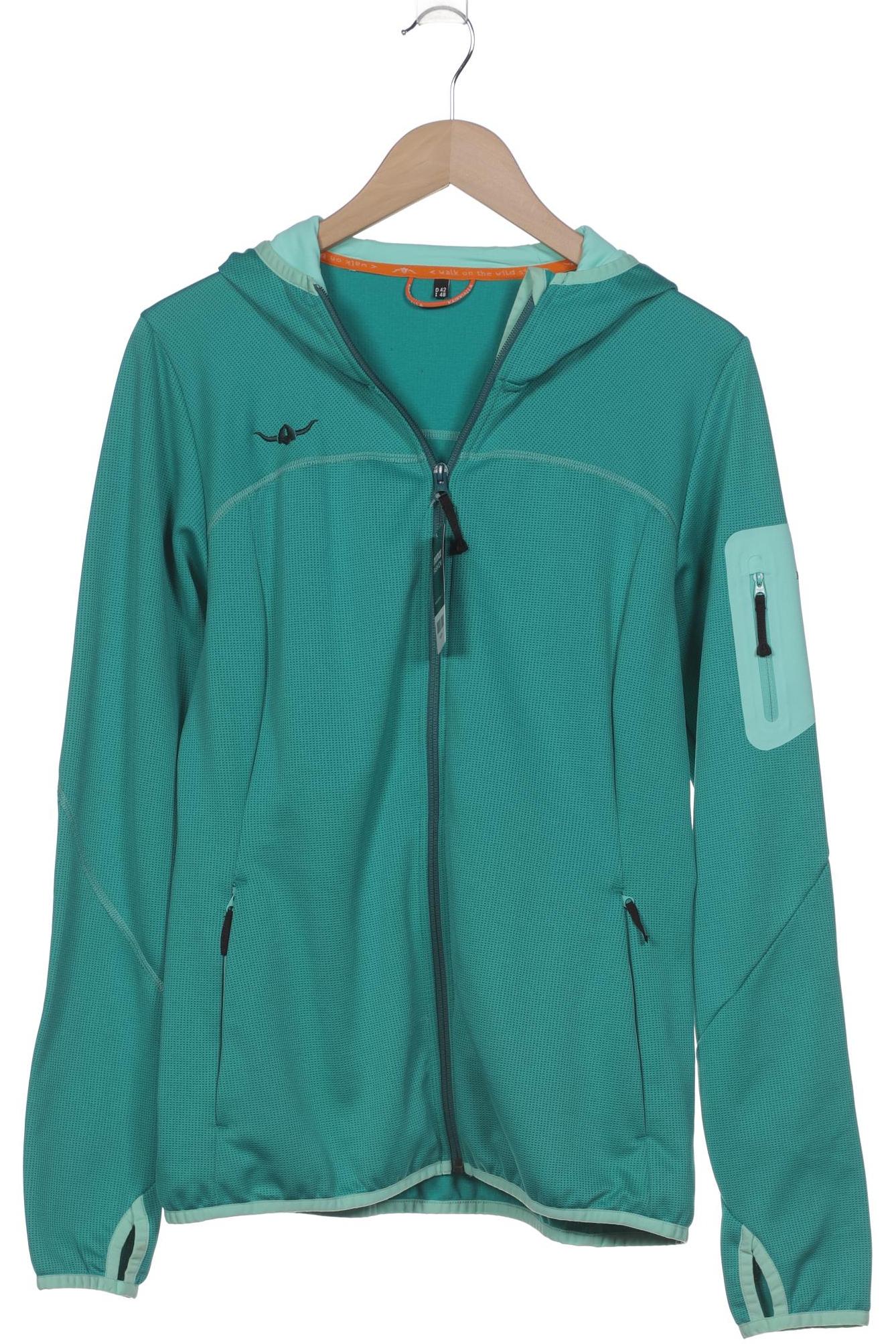 

Kaikkialla Damen Kapuzenpullover, türkis, Gr. 42