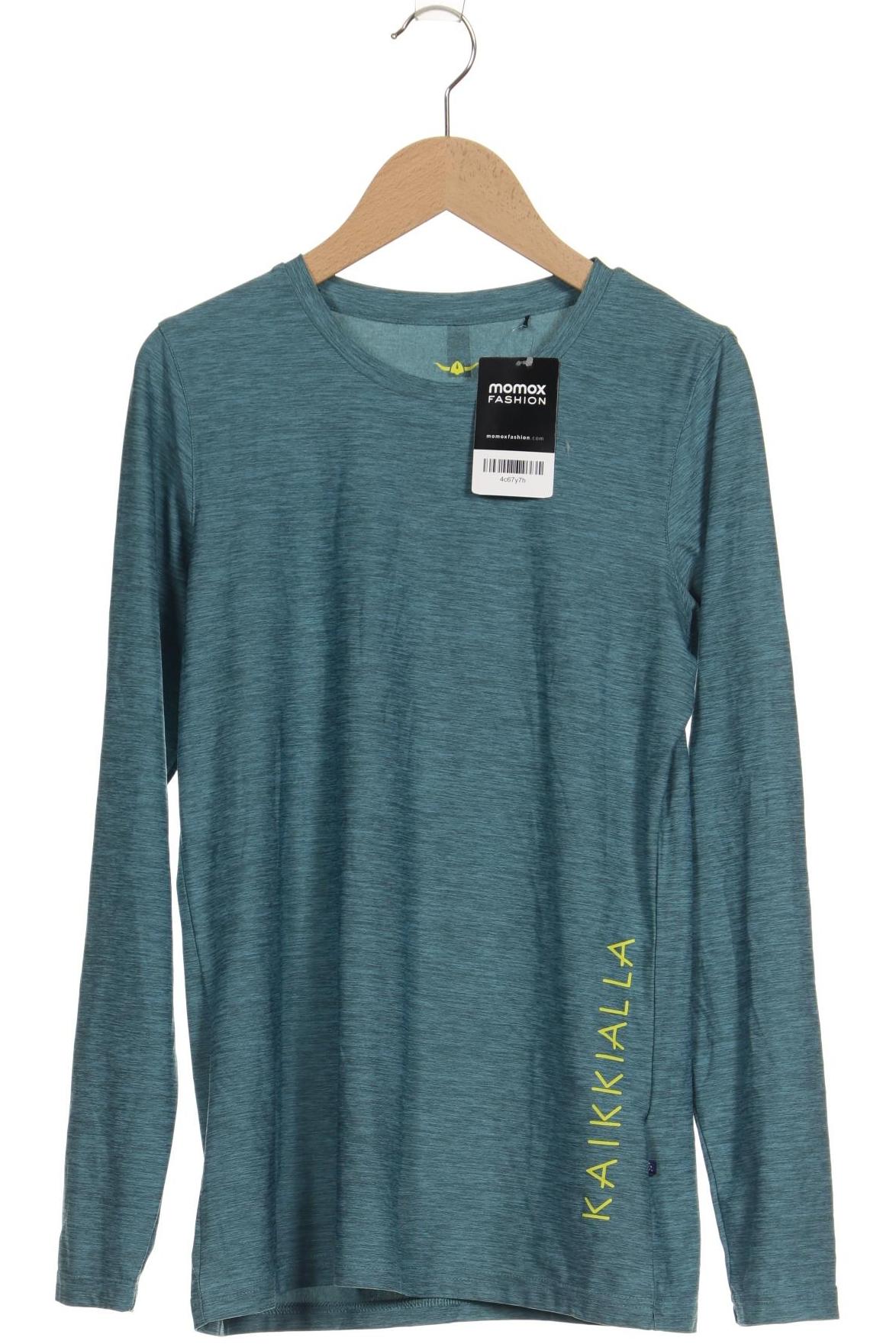 

Kaikkialla Damen Langarmshirt, türkis, Gr. 34