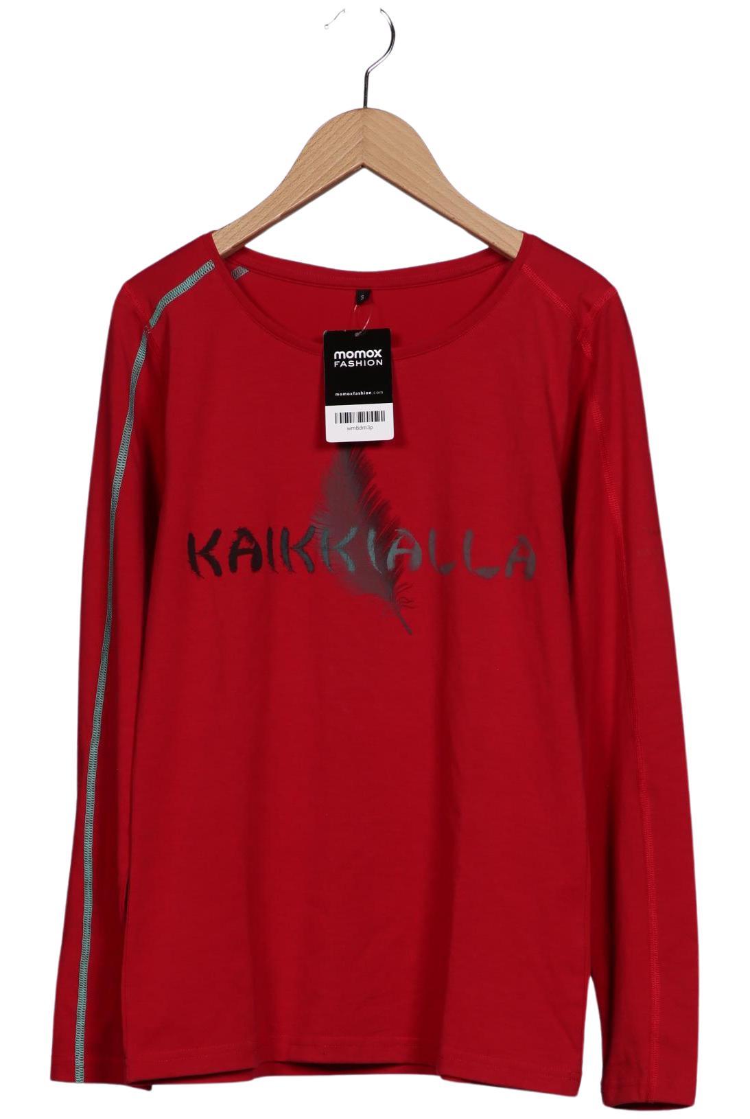 

Kaikkialla Damen Langarmshirt, rot, Gr. 36