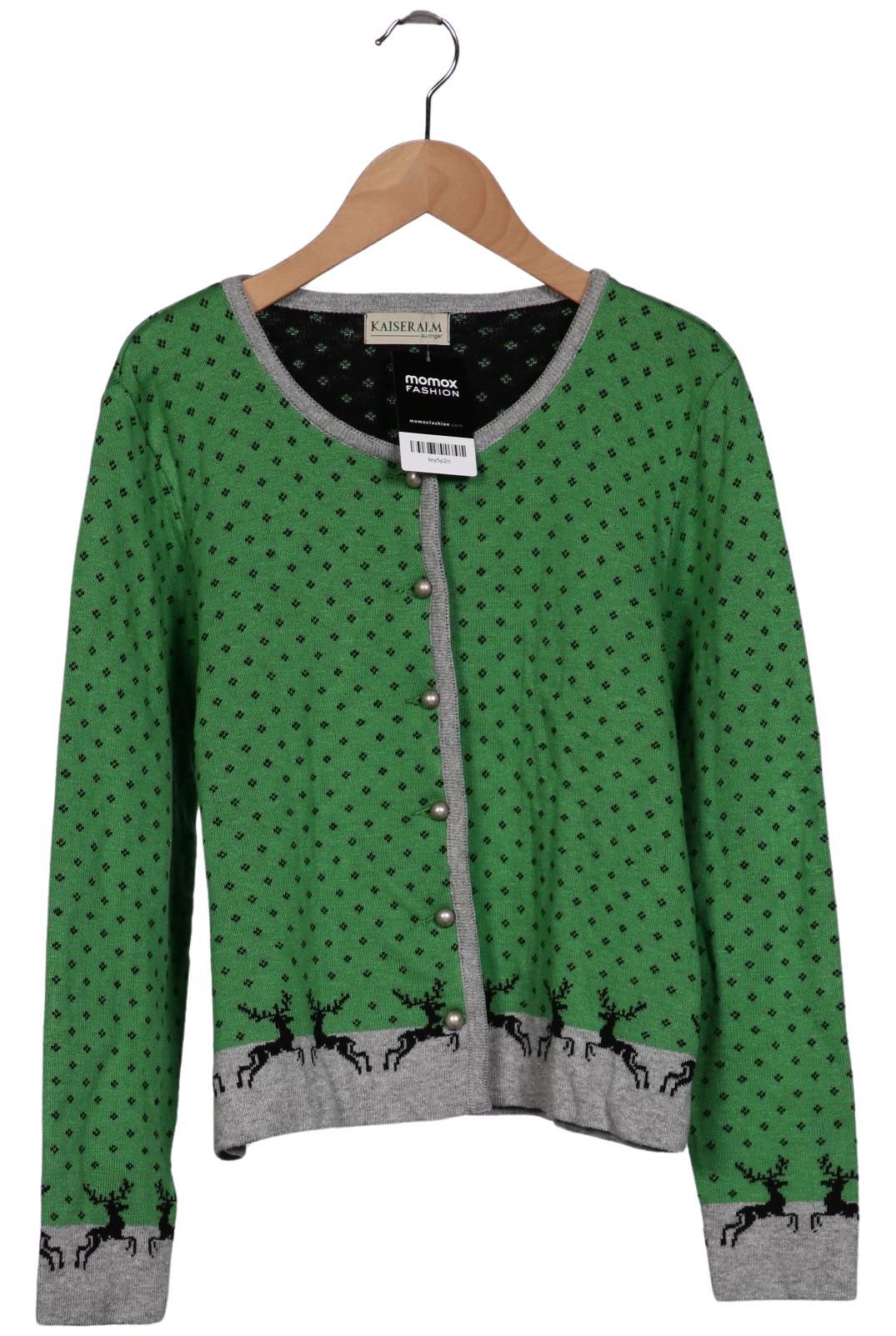 

Kaiseralm Auzinger Damen Strickjacke, grün, Gr. 38